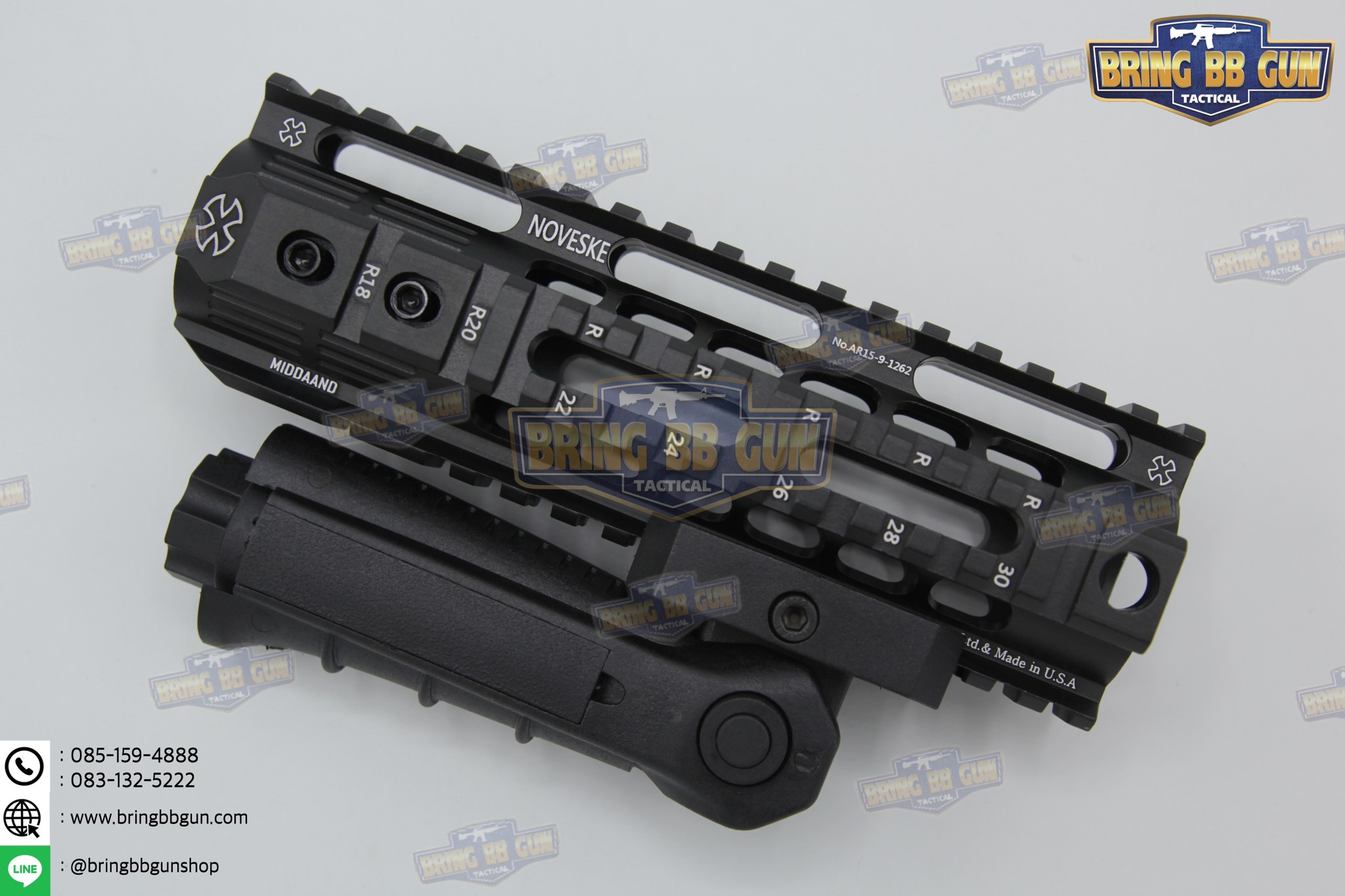 กริ๊ปมือหน้าพับหน้า-หลัง (Tactical Folding Grips)