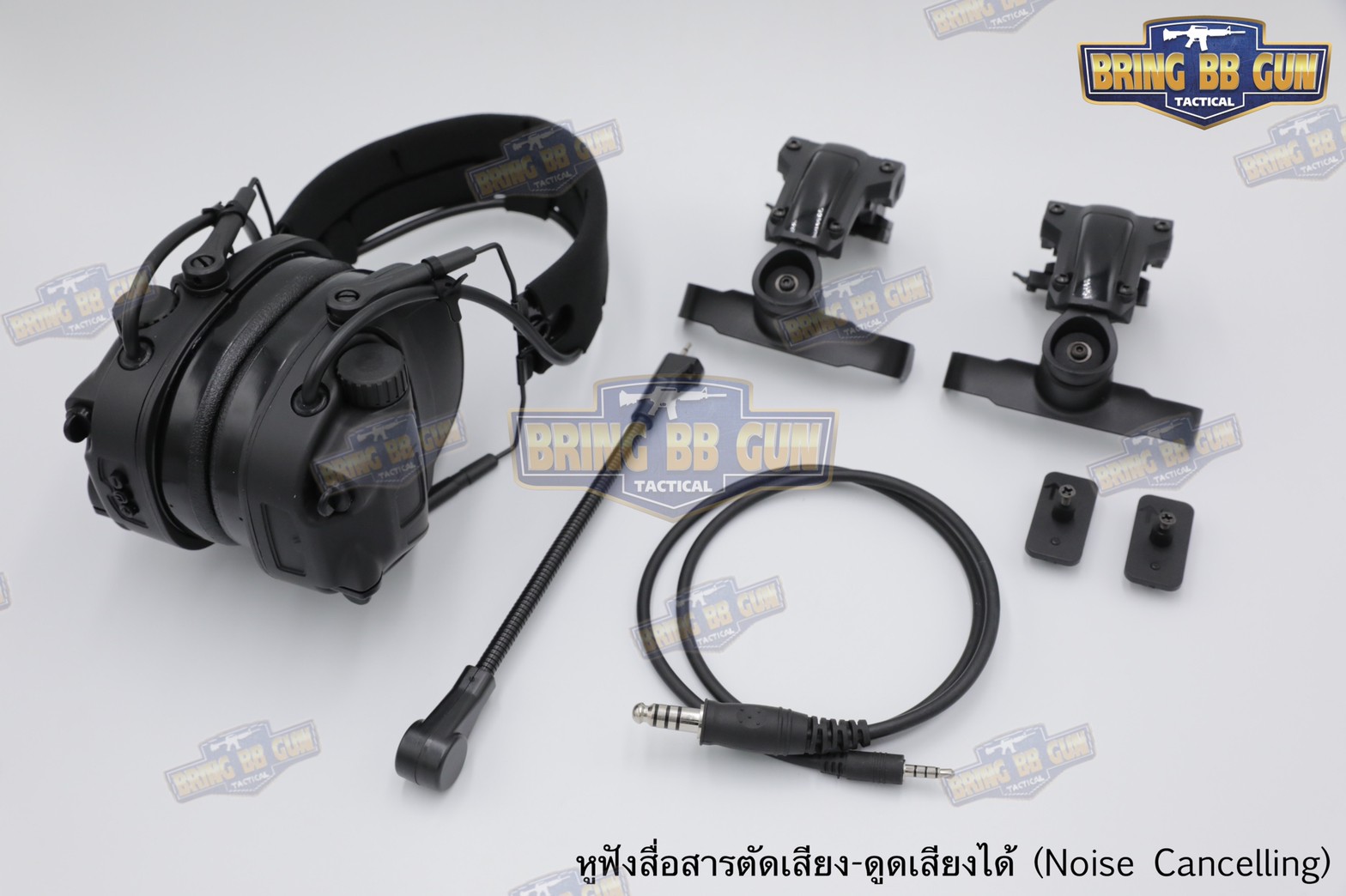 หูฟังสื่อสารตัดเสียงได้ ทรง Ops-Core AMP (FCS AMP tactical communication shooting headset noise reduction) (AMP)
