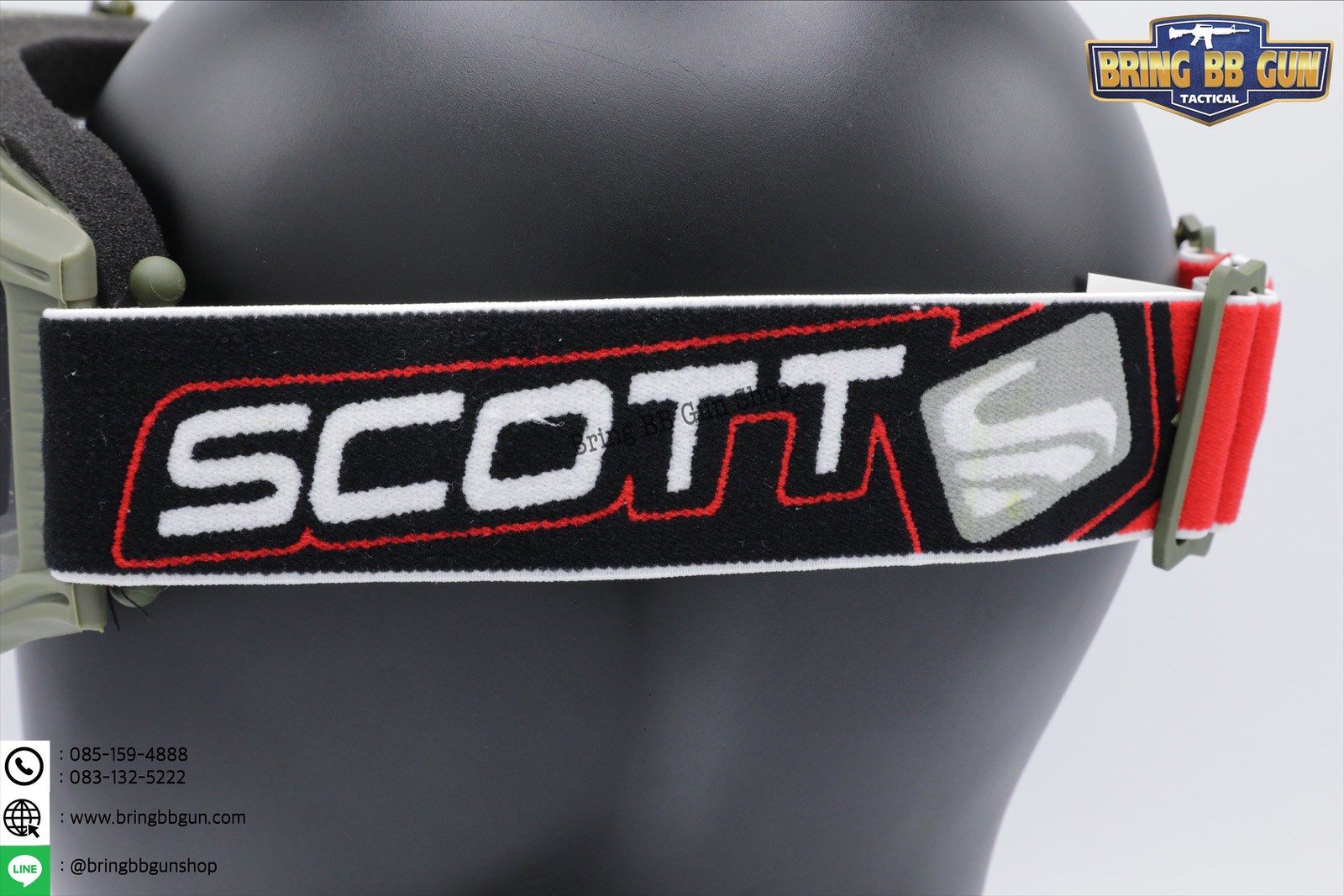 หน้ากาก Scott Mask เจน2 (รุ่นเลนส์สองชั้น)