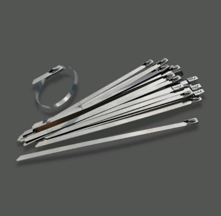 เคเบิ้ลไทร์สแตนเลส 6 นิ้ว (4.6 mm * 150 mm ) (แพ็คถุง 10 เส้น)