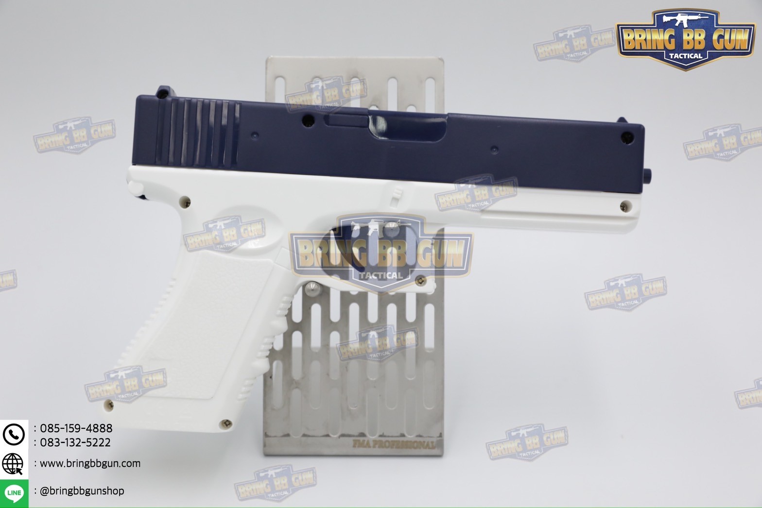 ปืนฉีดน้ำไฟฟ้า รุ่น Glock (ปืนฉีดน้ำของเล่น) (ปืนฉีดน้ำอัตโนมัติ) (ยิงได้ต่อเนื่อง)