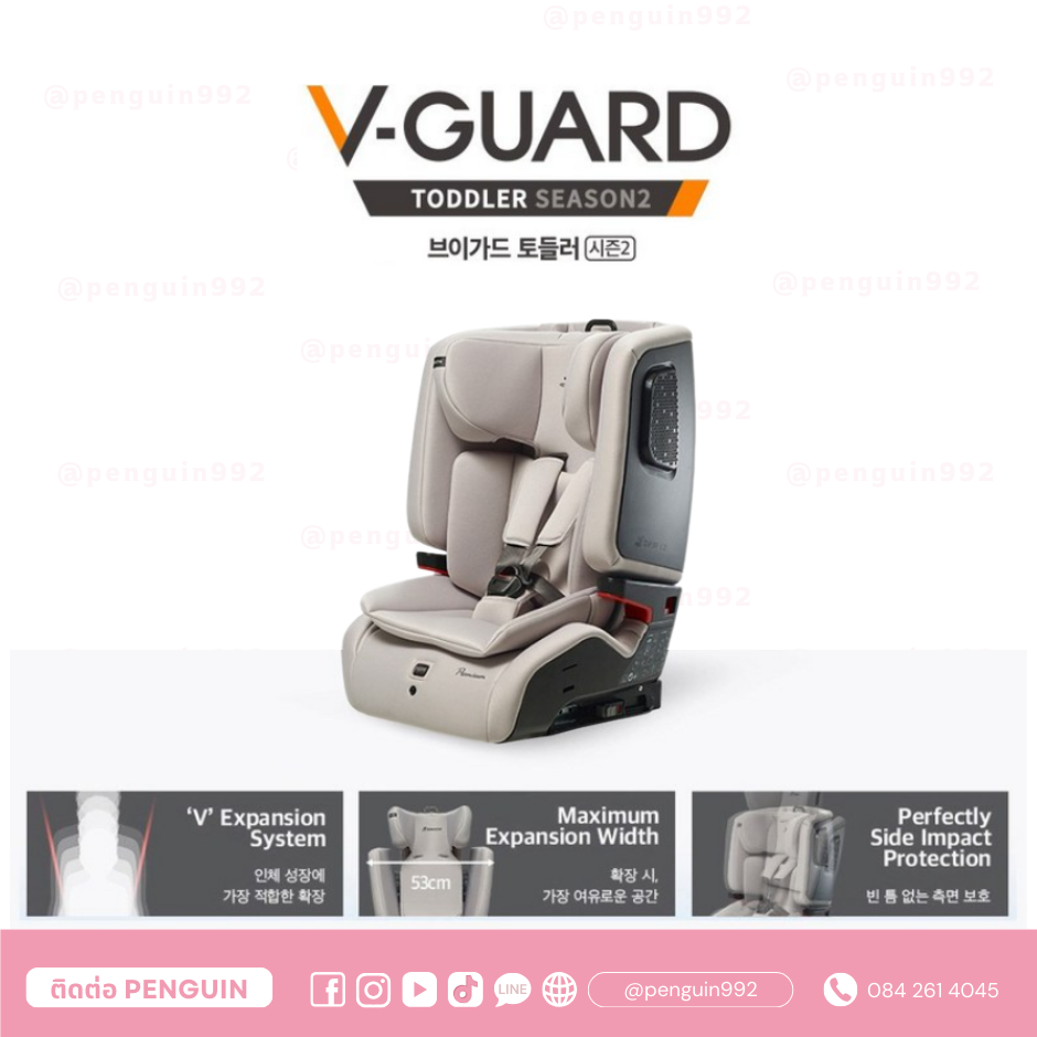 [สินค้าฝากขาย] DAIICHI - Premium V-Guard Toddler Season 2 ISOFIX