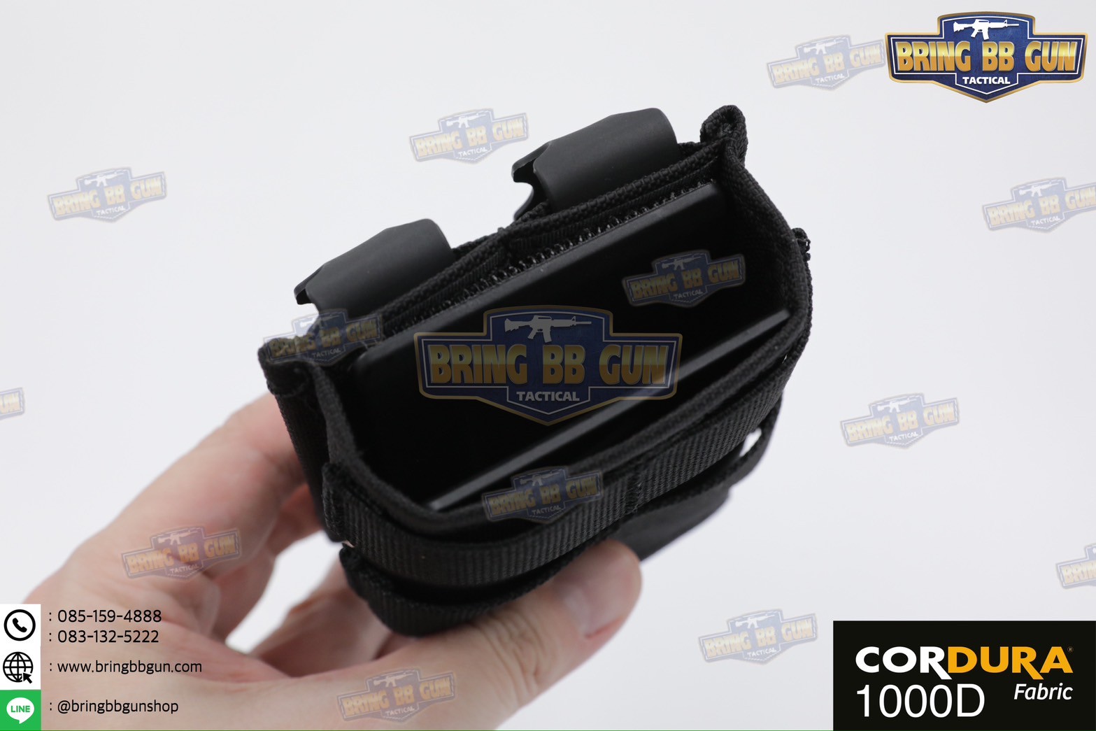 เพ้าแม็กกาซีนปืนยาว ทรง ESS รุ่น 5.56 (ซองแม็กกาซีนแบบเดี่ยว ESS รุ่น 5.56) (FAST 5.56 Single Soft Pouch)