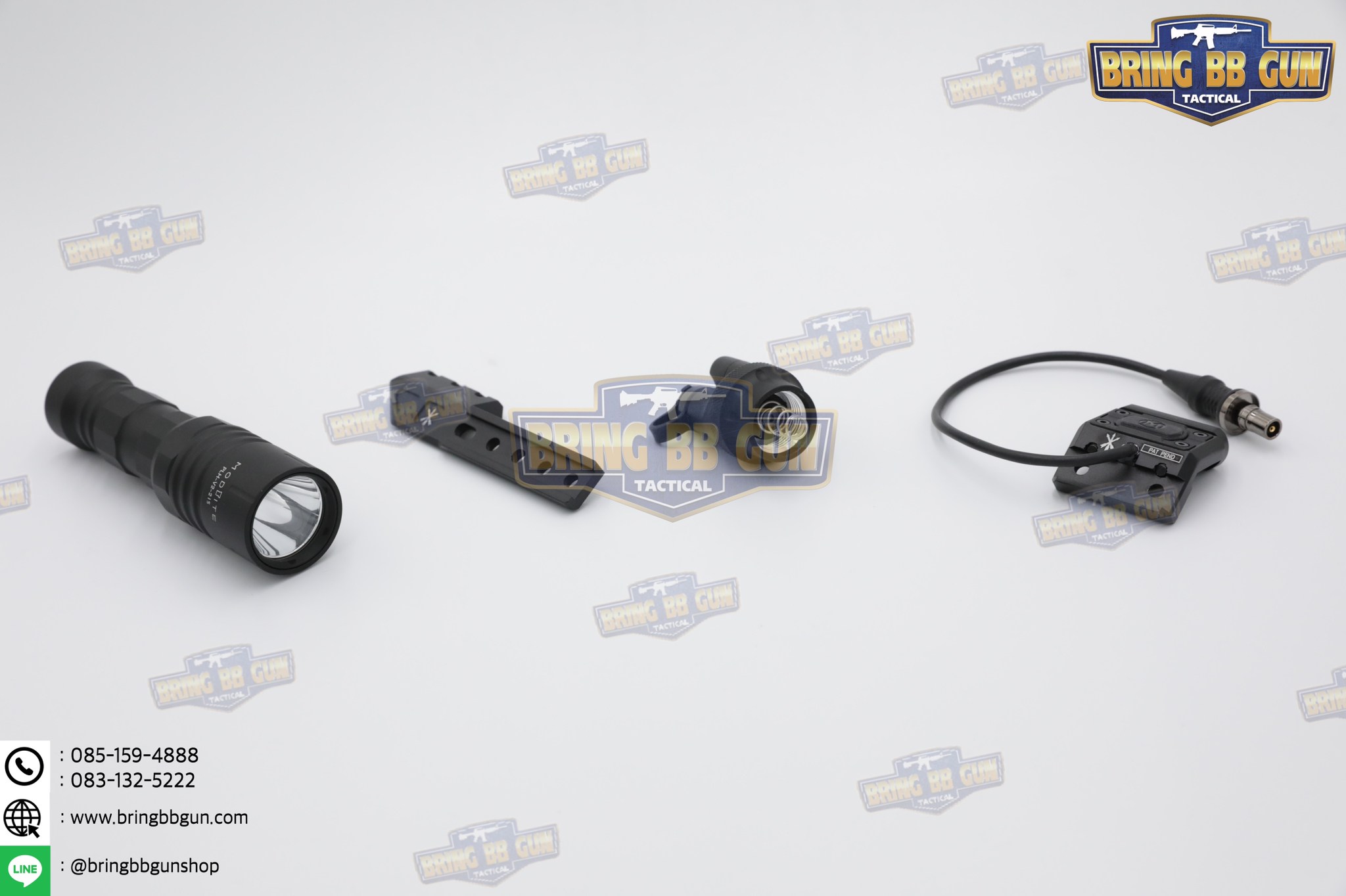 ไฟฉายติดปืน ทรง Modlite รุ่น WML PLHv2-18350 (รุ่นสั้น) (หลอดLED)