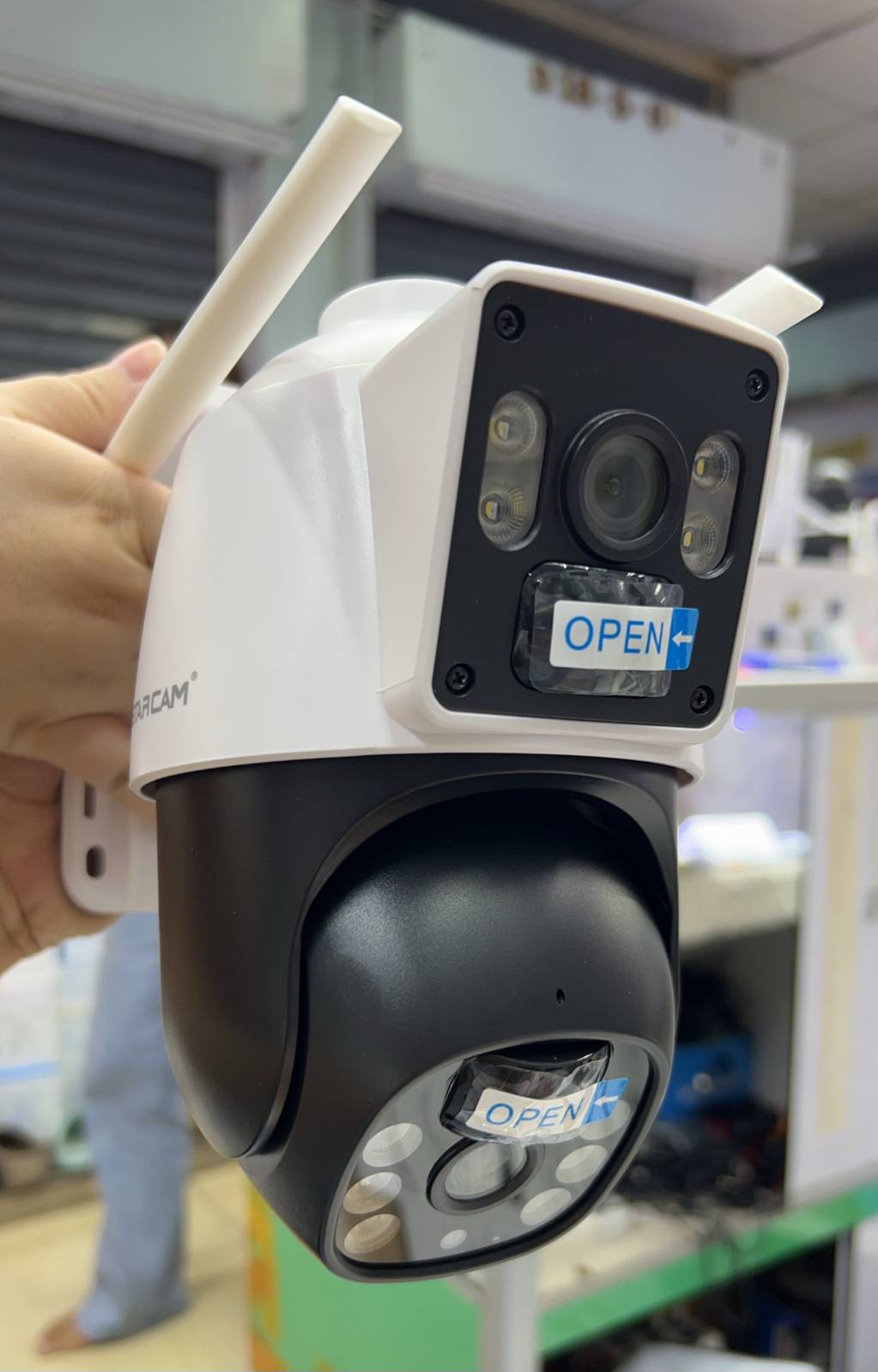 BG66DR Outdoor Camera กล้องวงจรปิดไร้สาย เป็นกล้องโซล่าเซลล์ พลังงานแสงอาทิตย์ 100%
