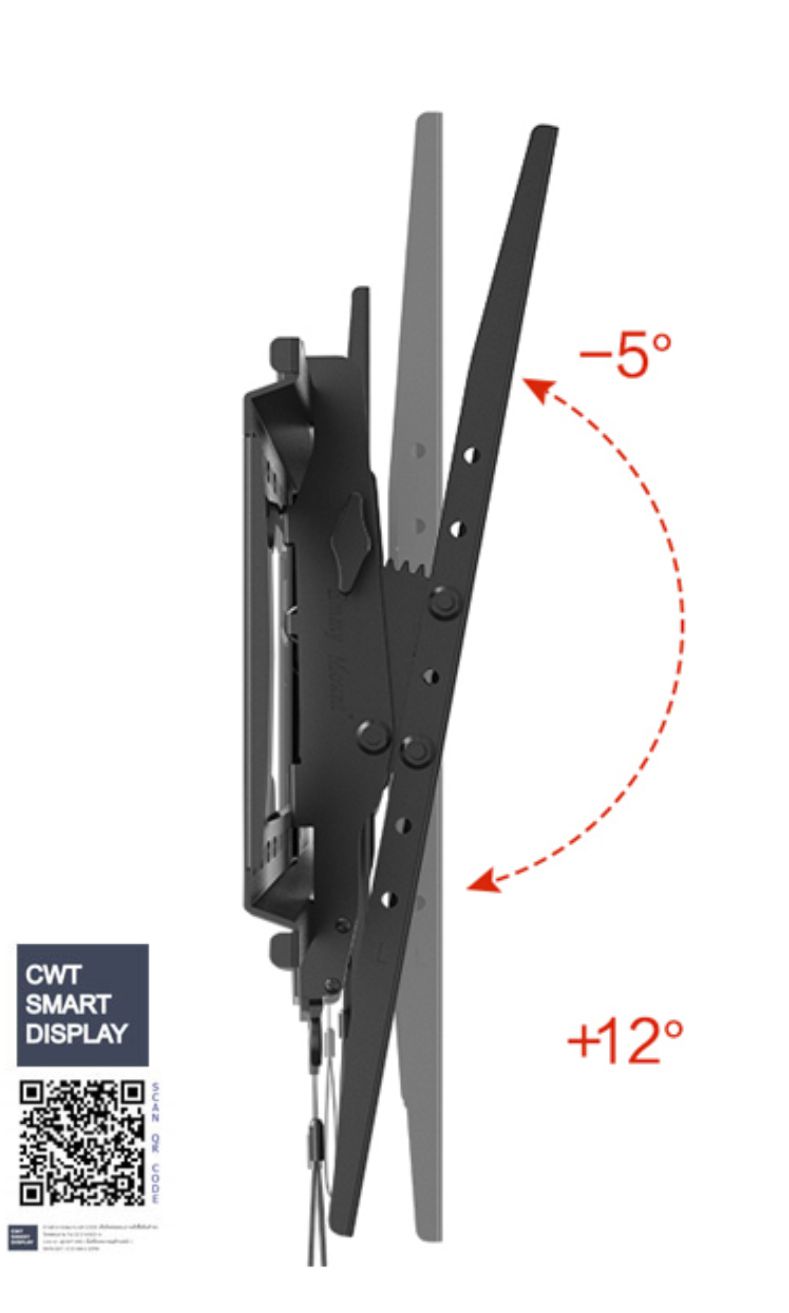 ขาแขวนทีวี 65"-90" แบบติดผนัง 6031B (DF80T)
