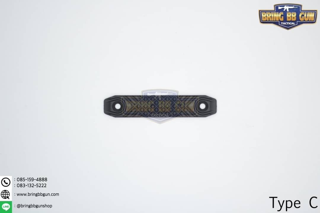 M-Lok Cover แบบพลาสติก (ใช้ได้กับชุดหน้าระบบราง M-Lok เท่านั้น)