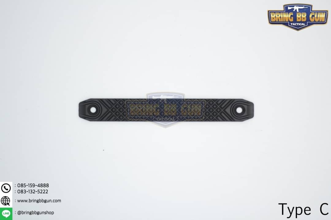 M-Lok Cover แบบพลาสติก (ใช้ได้กับชุดหน้าระบบราง M-Lok เท่านั้น)