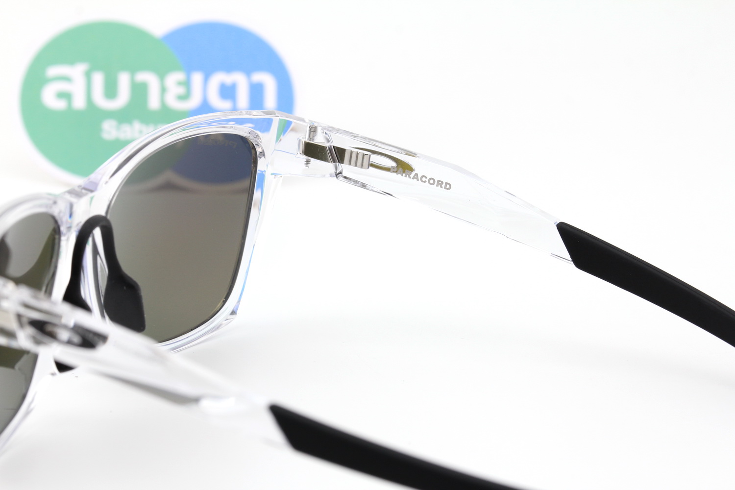 Oakley PARACORD Polished Clear / Prizm Sapphire SKU#OO9506D-07