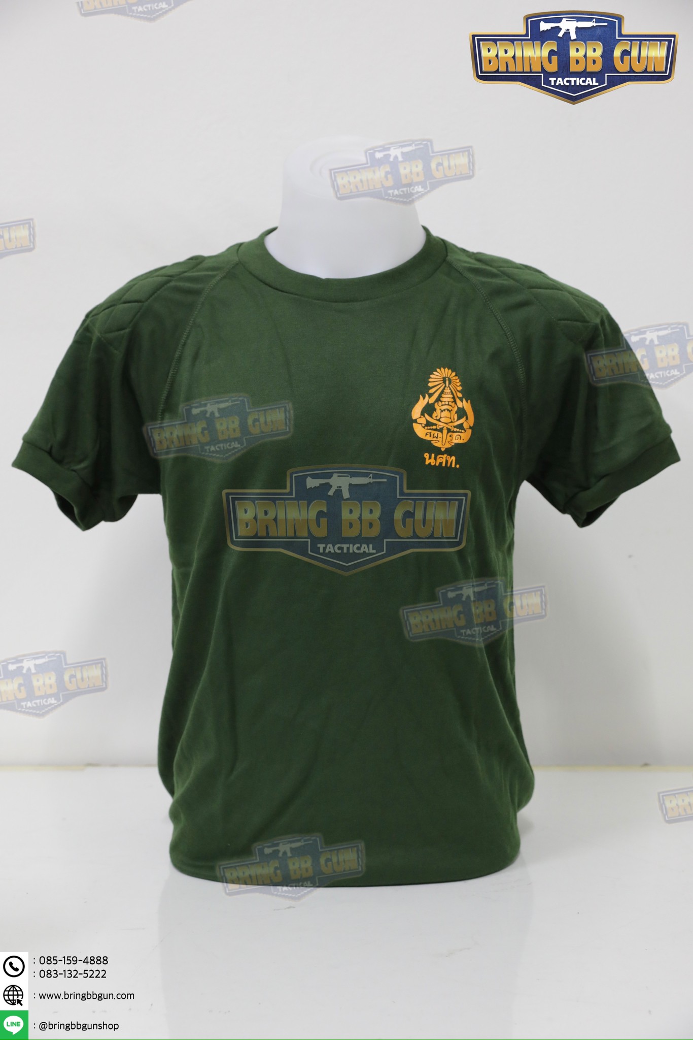 เสื้อยืด รด. (แขนสั้น) เสื้อยืดแขนสั้น สกรีนตรา รด. เสื้อซับใน รด. (แขนสั้น) เสื้อซับในทหาร (รักษาดินแดน) (นักศึกษาวิชาทหาร)