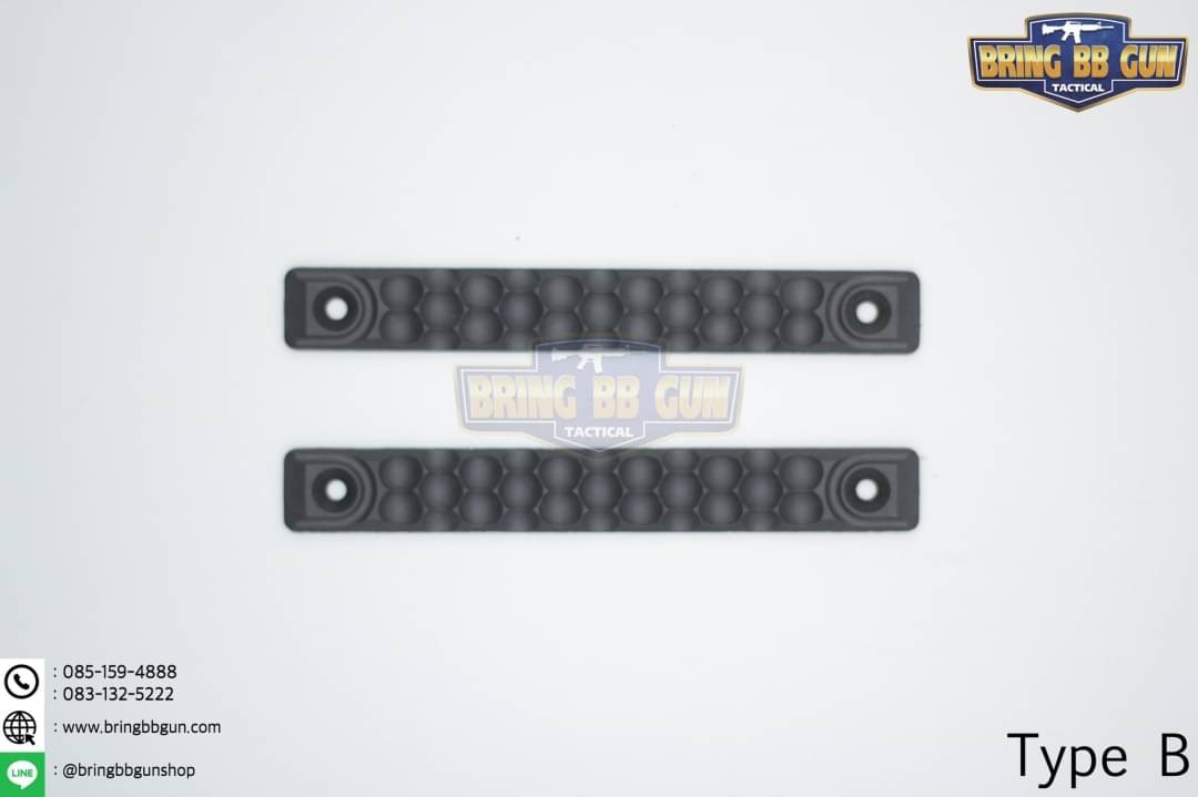 M-Lok Cover แบบพลาสติก (ใช้ได้กับชุดหน้าระบบราง M-Lok เท่านั้น)