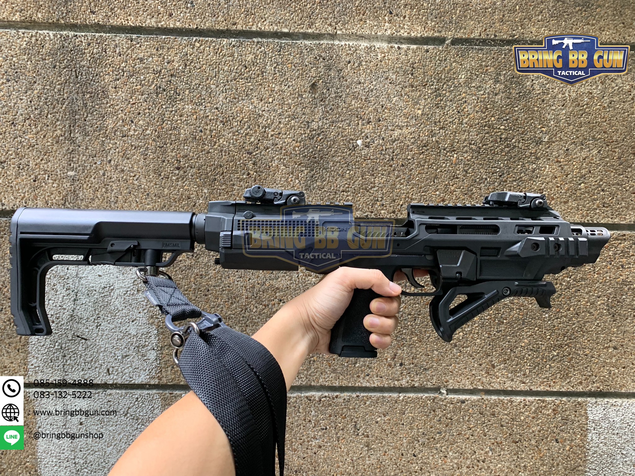 ชุดประกอบปืนสั้น Kidon (Toy Version) รุ่น กระเป๋าผ้า