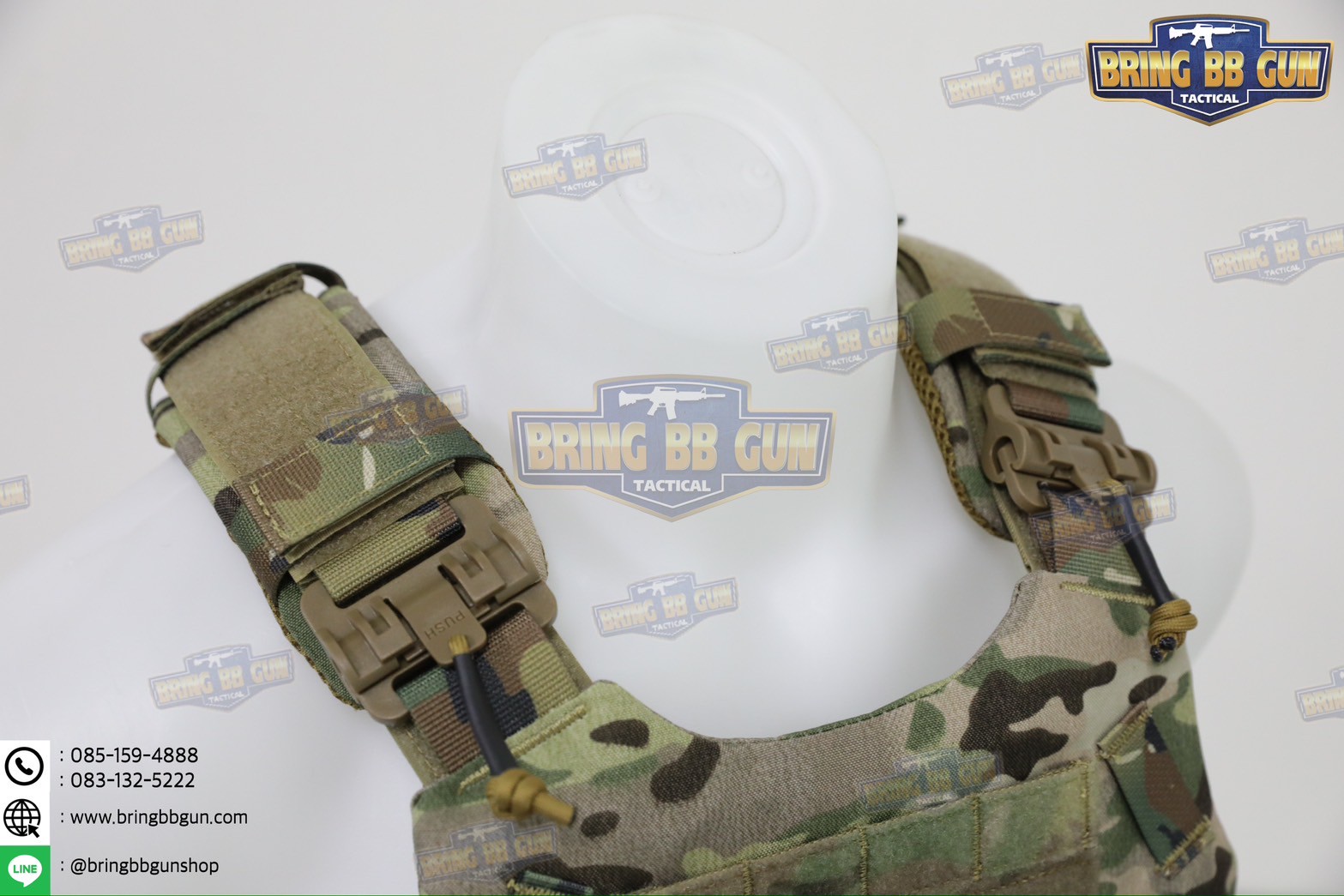 เสื้อเวส รุ่น 6094QRC (ปลดไว) (เวส6094 ปลดไว4จุด)(QRC Ver.2)