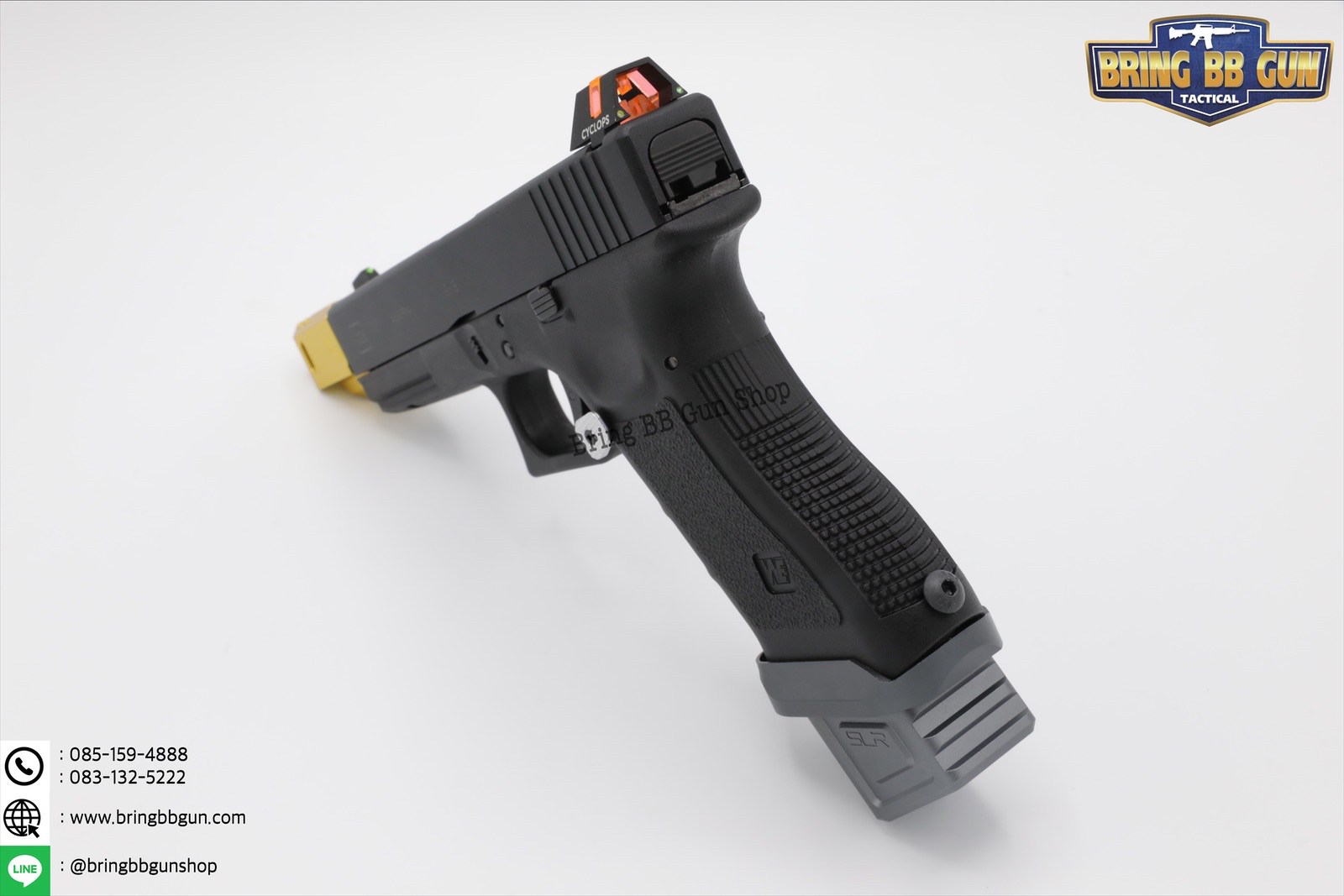 ศูนย์หน้า-หลัง Glock ยี่ห้อ Poseidon รุ่น Cyclops (Poseidon Cyclops Sight for Glock)