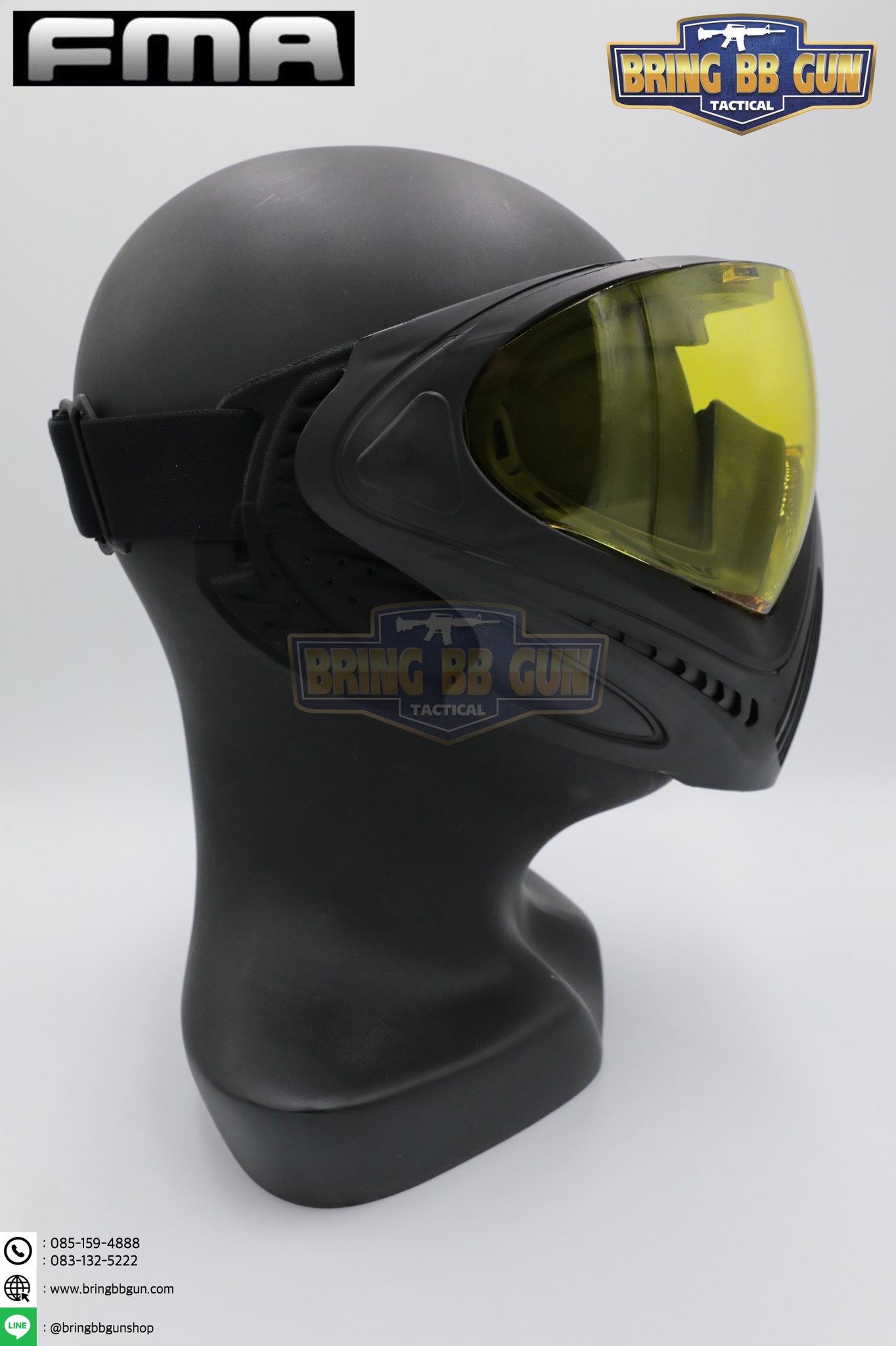 หน้ากาก F1 ยี่ห้อ FMA รุ่น เลนส์ 1 ชั้น