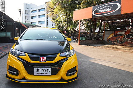 HONDA JAZZ GK TYPE R17 RAW WORK COMPLETE SET (NKS DESIGN)