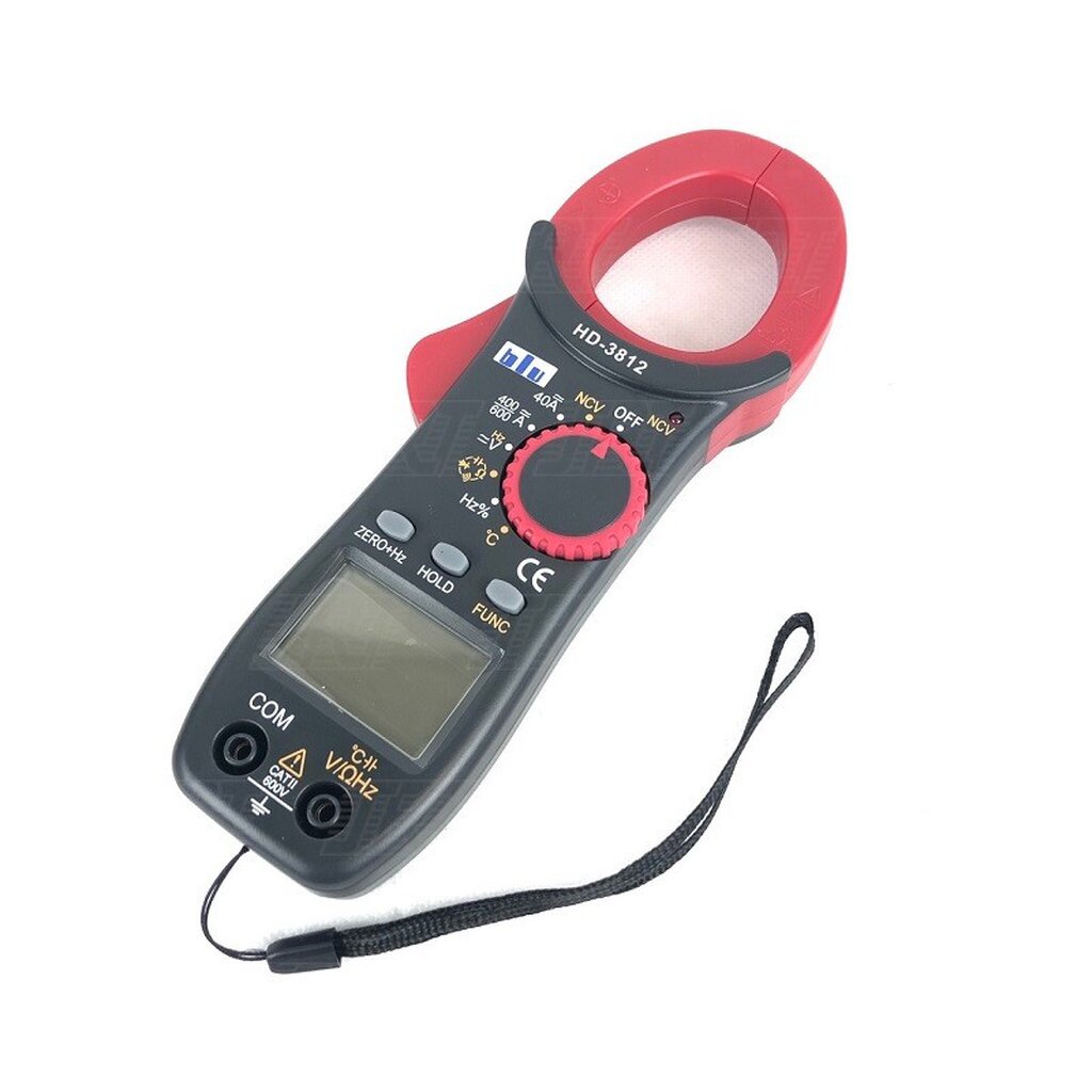 แคลมป์มิเตอร์ BLU 3812A | M-HD-3812A | ยีห้อBLU | CLAMP METER DCA/ACA 600A (blu) | ส่งเร็ว