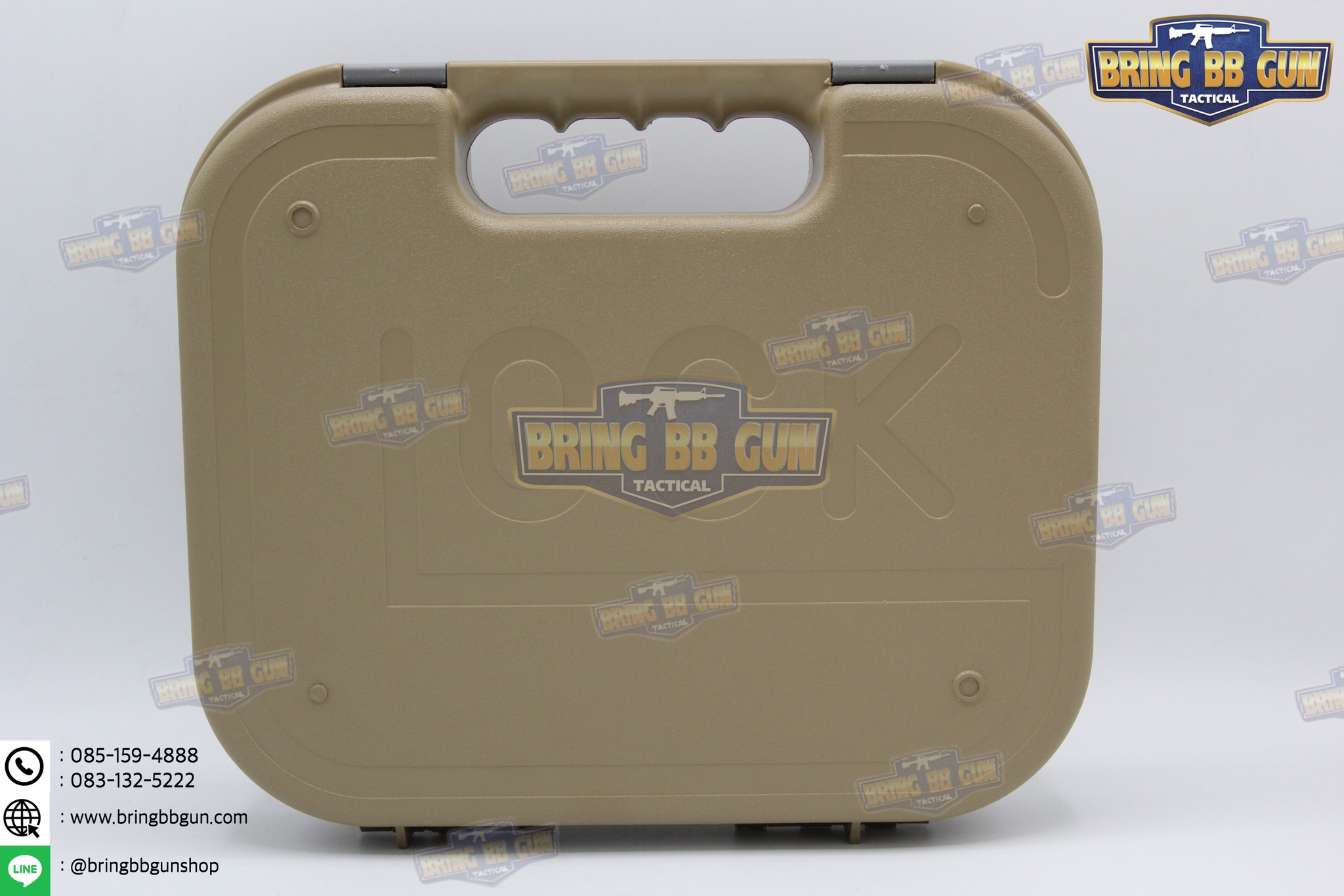 กล่องปืนสั้น Glock (กล่องปืนสั้น B11) (เคสกันกระแทรก) (Lockable Pistol Case)