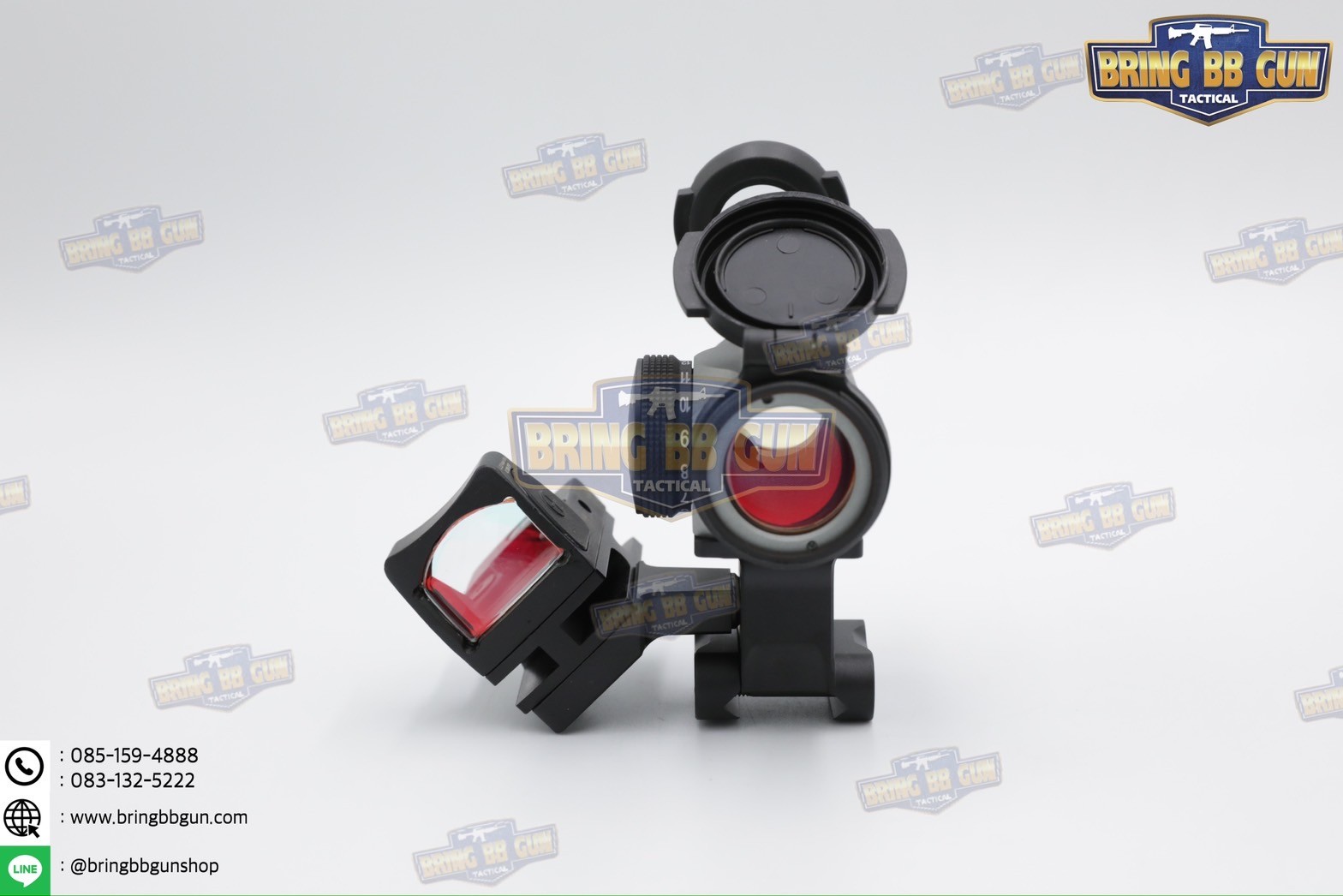 ขาจับดอท+ขาเฉียง C1 (ขาจับดอท C1 + ขาเฉียงติดดอท RMR) (Condition One) (Aimpoint Micro T1/T2) (Micro Footprint) (Optic Mount)