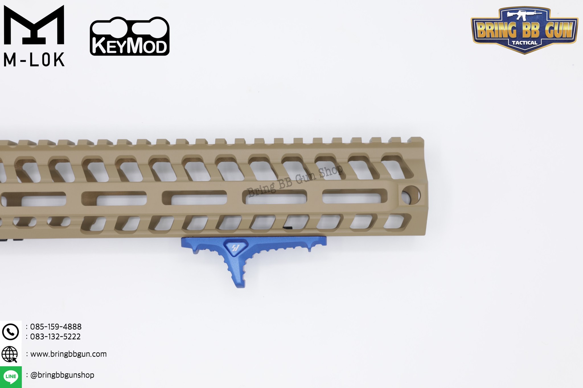 กริ๊ปมือหน้า ยี่ห้อ Strike Industries (ใช้ได้กับชุดหน้าระบบราง M-Lock และ Keymod)