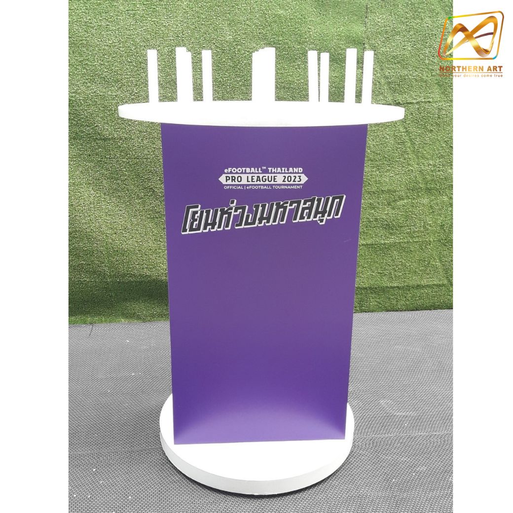 เกมส์โยนห่วง ขนาดแป้นกลม 73.5 ซม. สูง 120-130 ซม. พร้อมห่วงขนาด 5 อัน