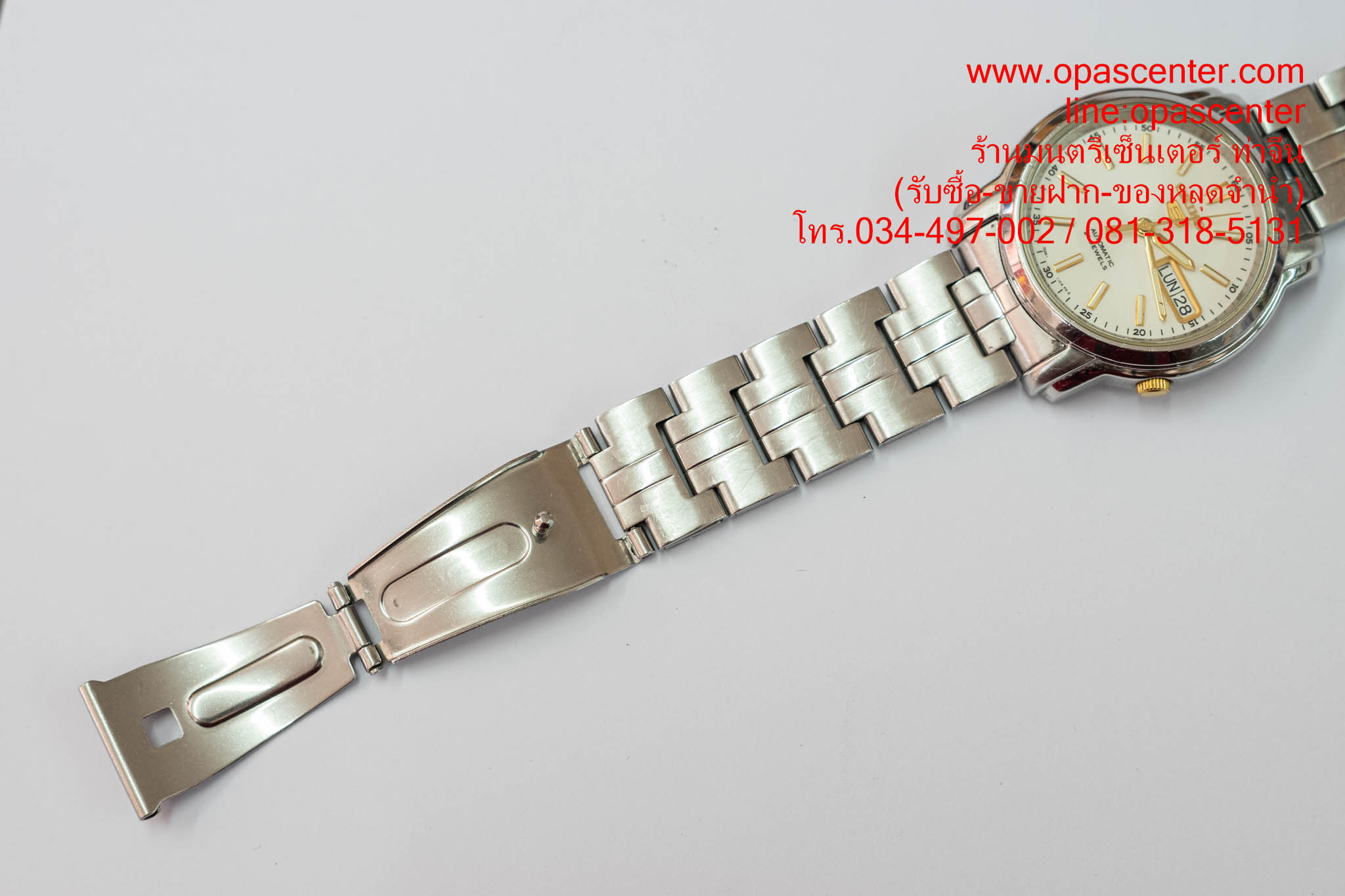 *ขายแล้ว*นาฬิกา Seiko 5 Automatic ชาย รุ่น 7S26-0350 มือสอง สภาพดี มีกล่อง