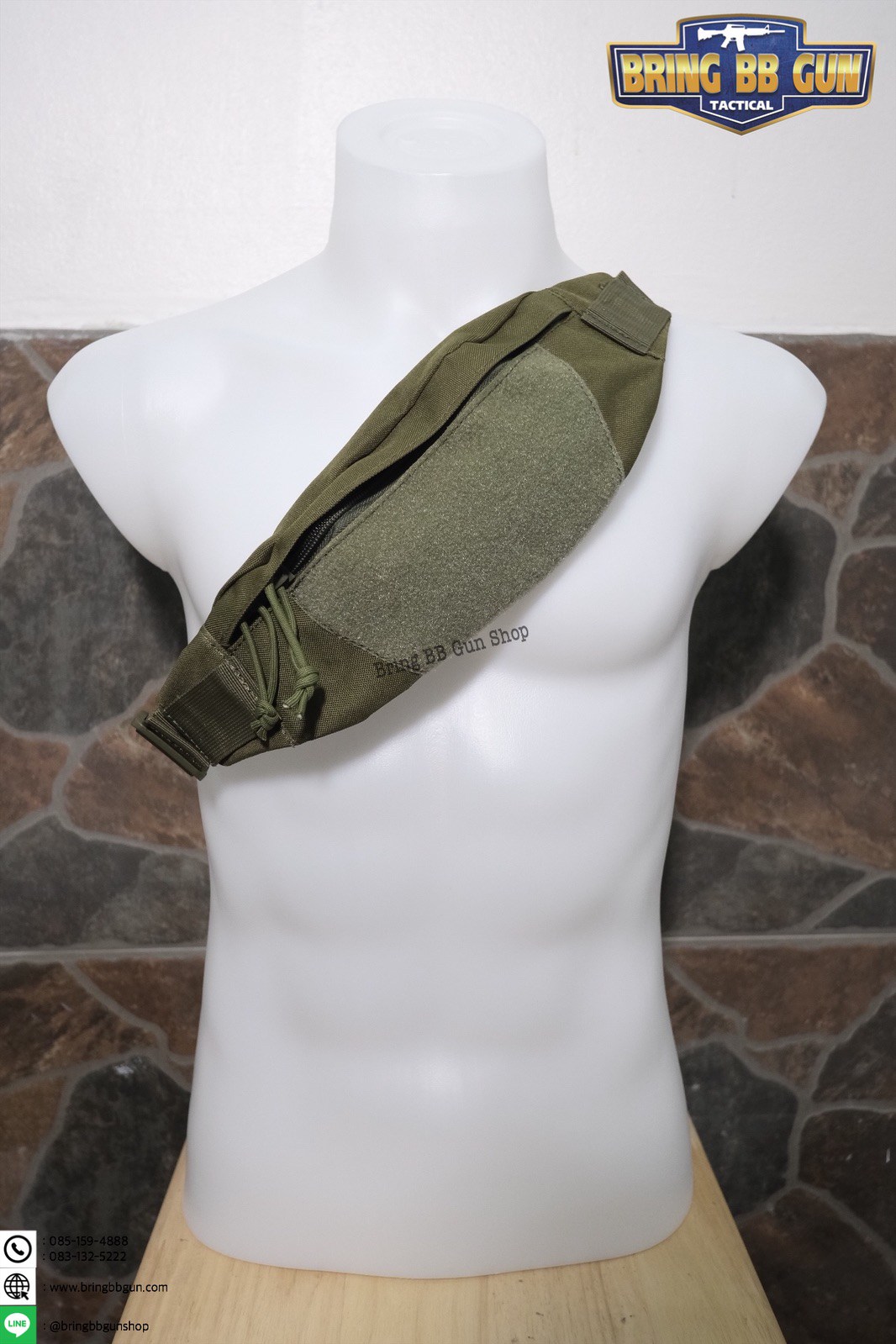 กระเป๋าสะพายข้าง-คาดอก-คาดเอว รุ่น Mini (คาดเอวจักรยาน)