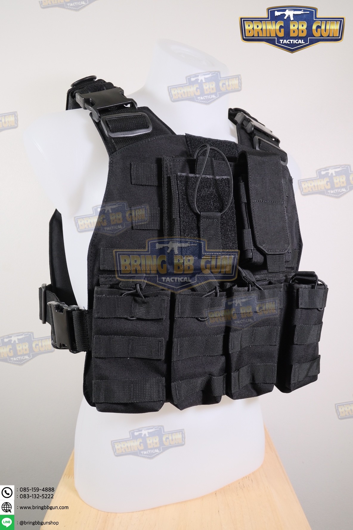 เสื้อเวส TP(Tactical Premium) (เสื้อเวสปลดไว4จุด) (เสื้อเกราะ S7 : V2)