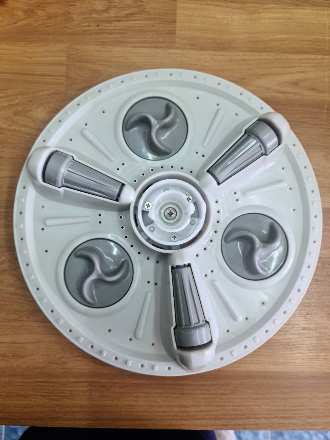 0000639 ใบพัดเครื่องซักผ้า LG แอลจี ถังเดี่ยวอัตโนมัติขนาด 13 นิ้ว 33 cm อะไหล่เครื่องซักผ้า 11 ฟันเฟือง