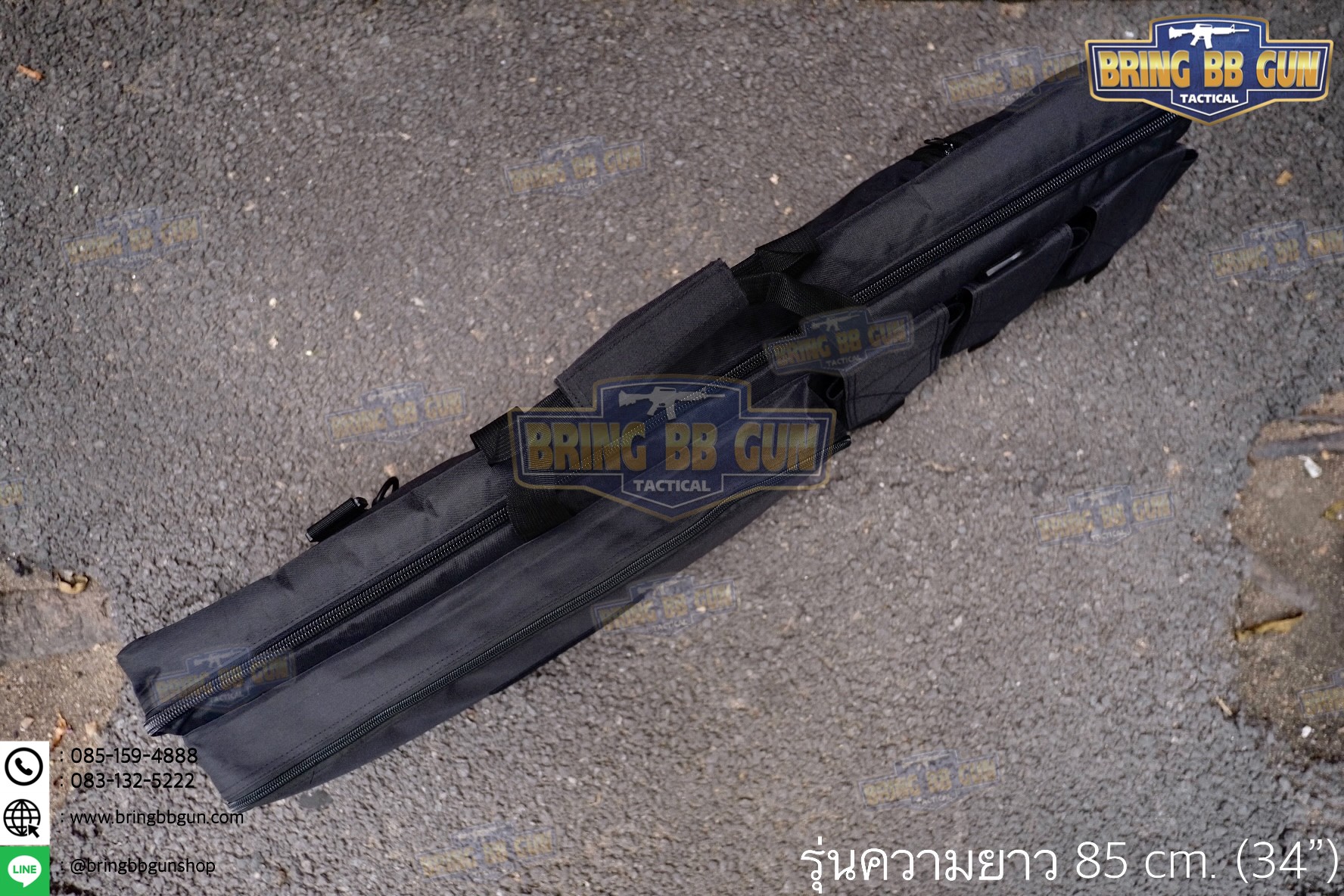 กระเป๋าใส่ปืนยาว M4 รุ่น ทรงสี่เหลี่ยม ความยาว 34”