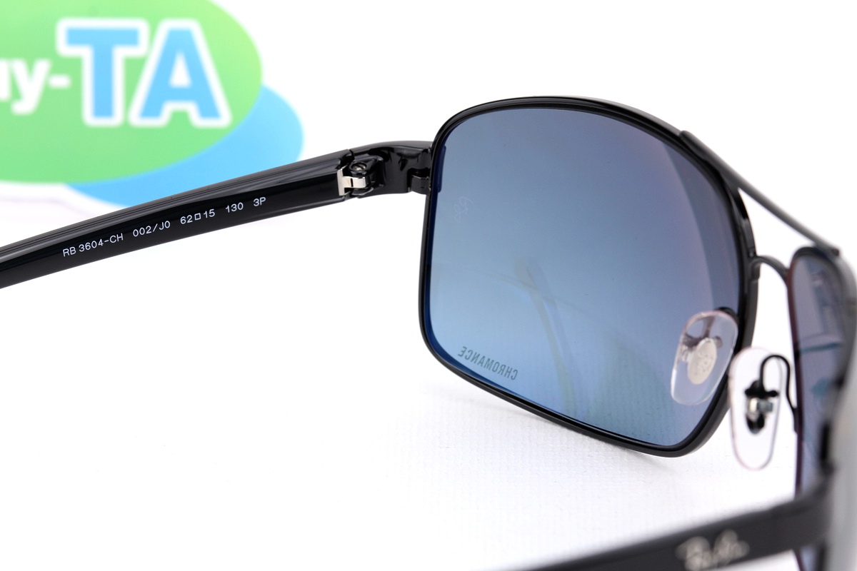 RayBan CHROMANCE RB3604CH 002/JO Polarized Lens