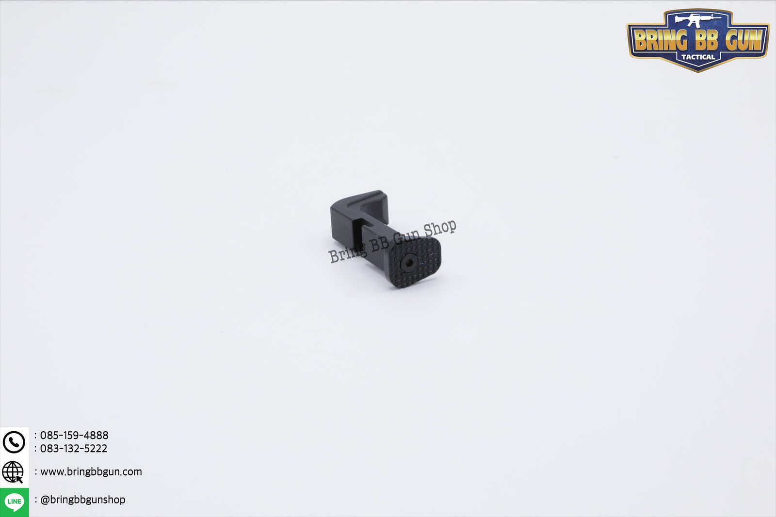 ปุ่มปลดแม็กกาซีน ปืนสั้นGlock งานอลูมิเนียม สำหรับปืนสั้น : Glock 17/18/19 (ยี่ห้อWE)