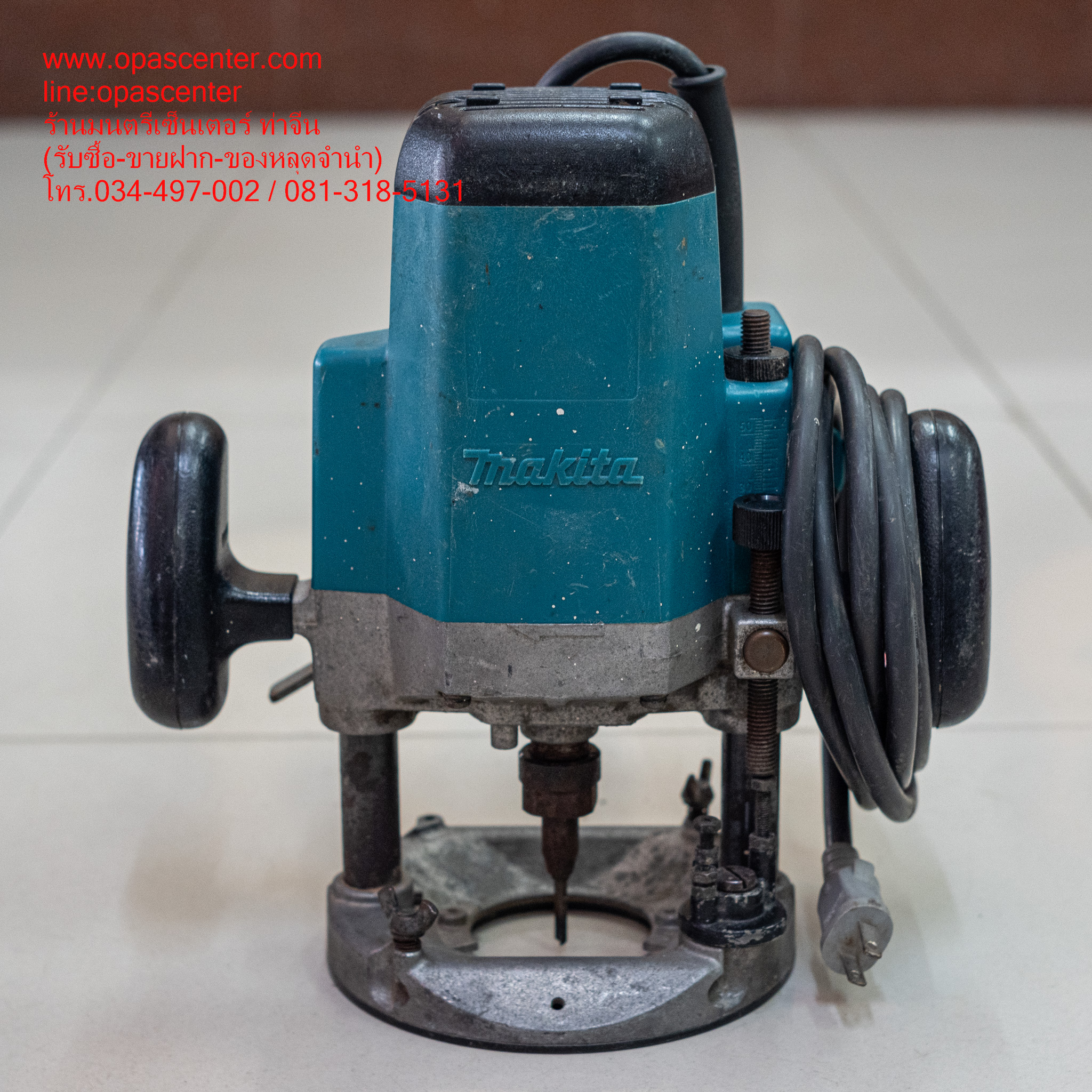ราวเตอร์ เครื่องฉลุลายไม้ Makita รุ่น 3612 Japan ญี่ปุ่นแท้ สภาพดี พร้อมใช้งาน