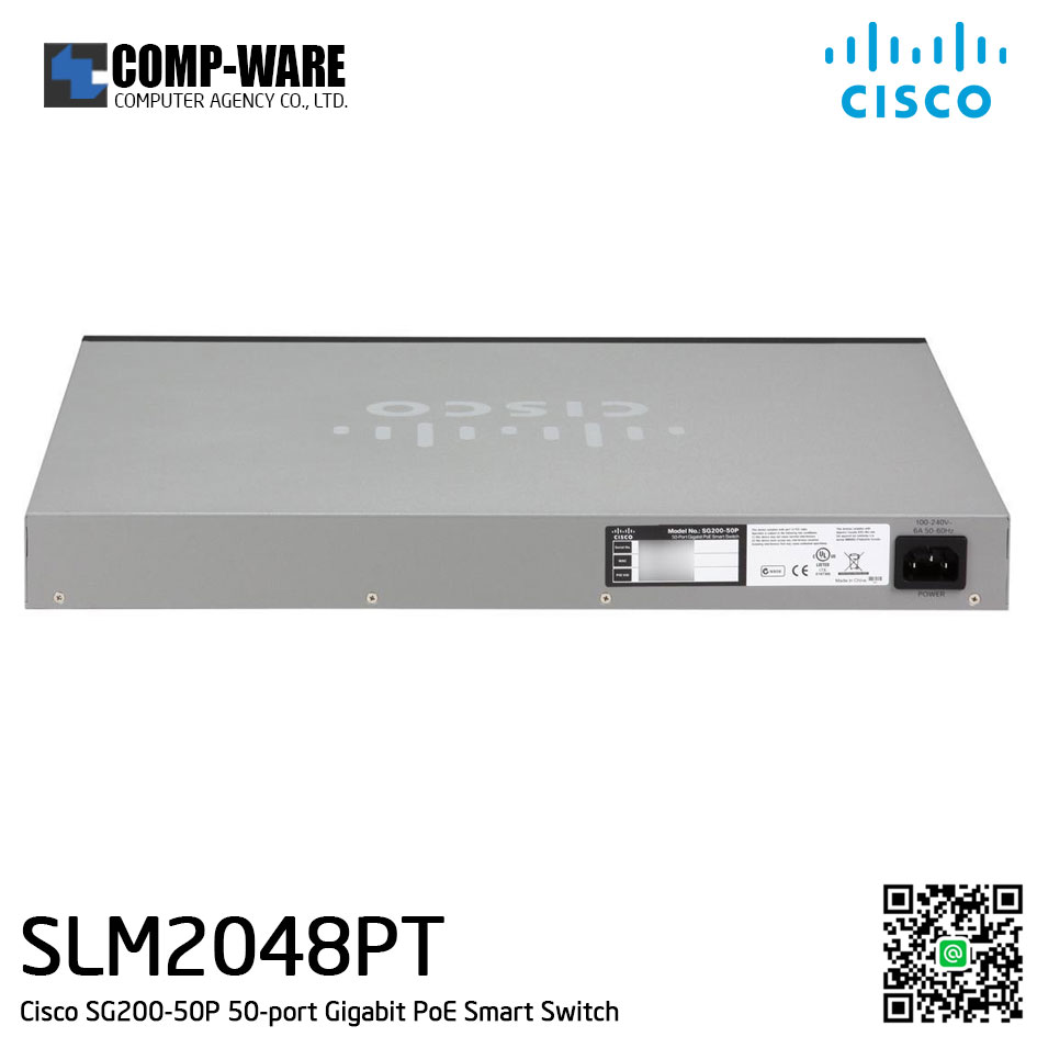 Cisco Small Business SLM2048PT-NA - switch - 50 ports