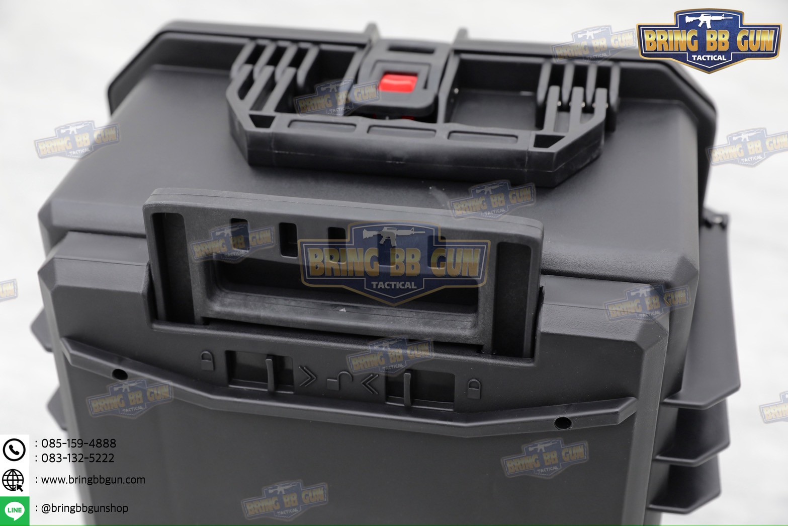 กล่องปืนสั้นแบบมีล้อลาก Plasma Case รุ่น P05 (SW1022C-R) (เคสกันกระแทรกแบบมีล้อลาก Plasma) (กล่องกันกระแทก)