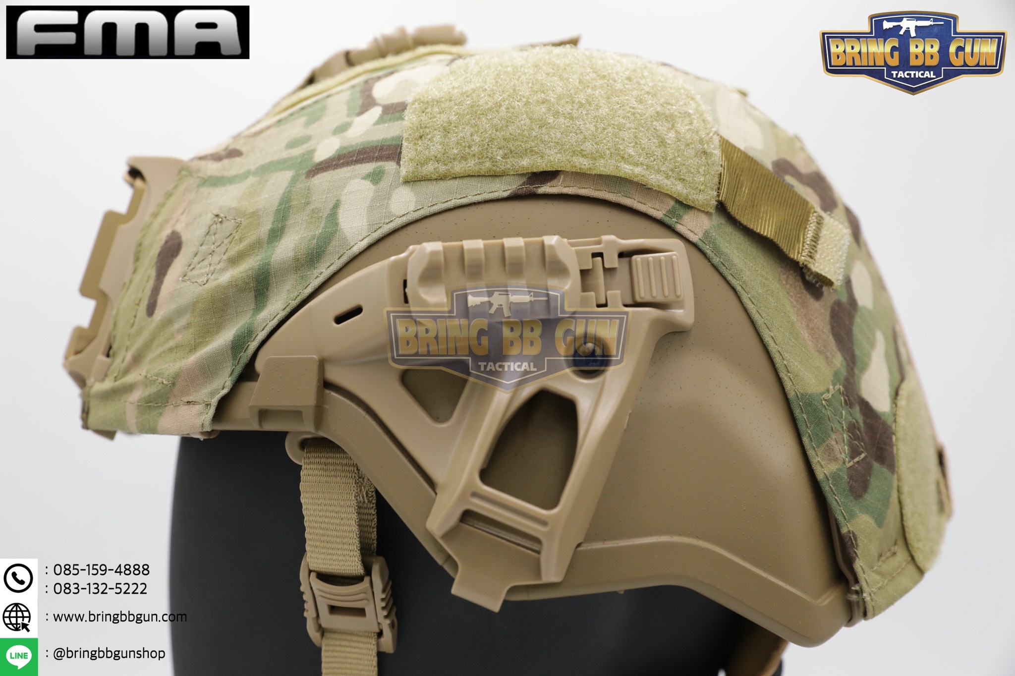 หมวก IHPS(หมวกทหาร) (IHPS Helmet) (Integrated Head Protection System Helmet) ยี่ห้อ FMA