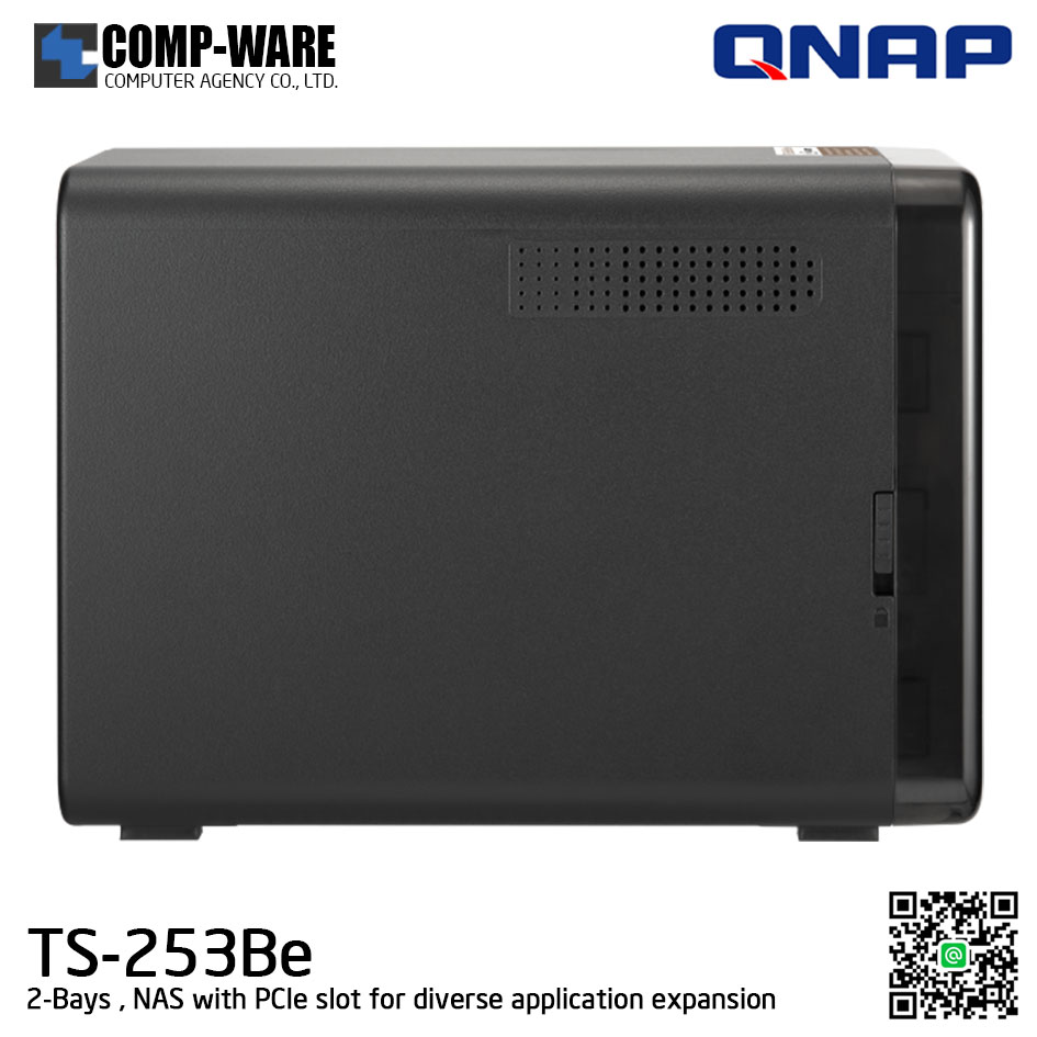 QNAP NAS (2-Bay) TS-253Be (4GB RAM up to 8GB) , no HDD