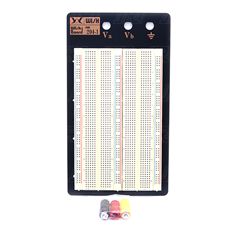 แผ่นทดลองวงจร WISH BOARD | แผ่นวงจร WBU | WISH BOARD