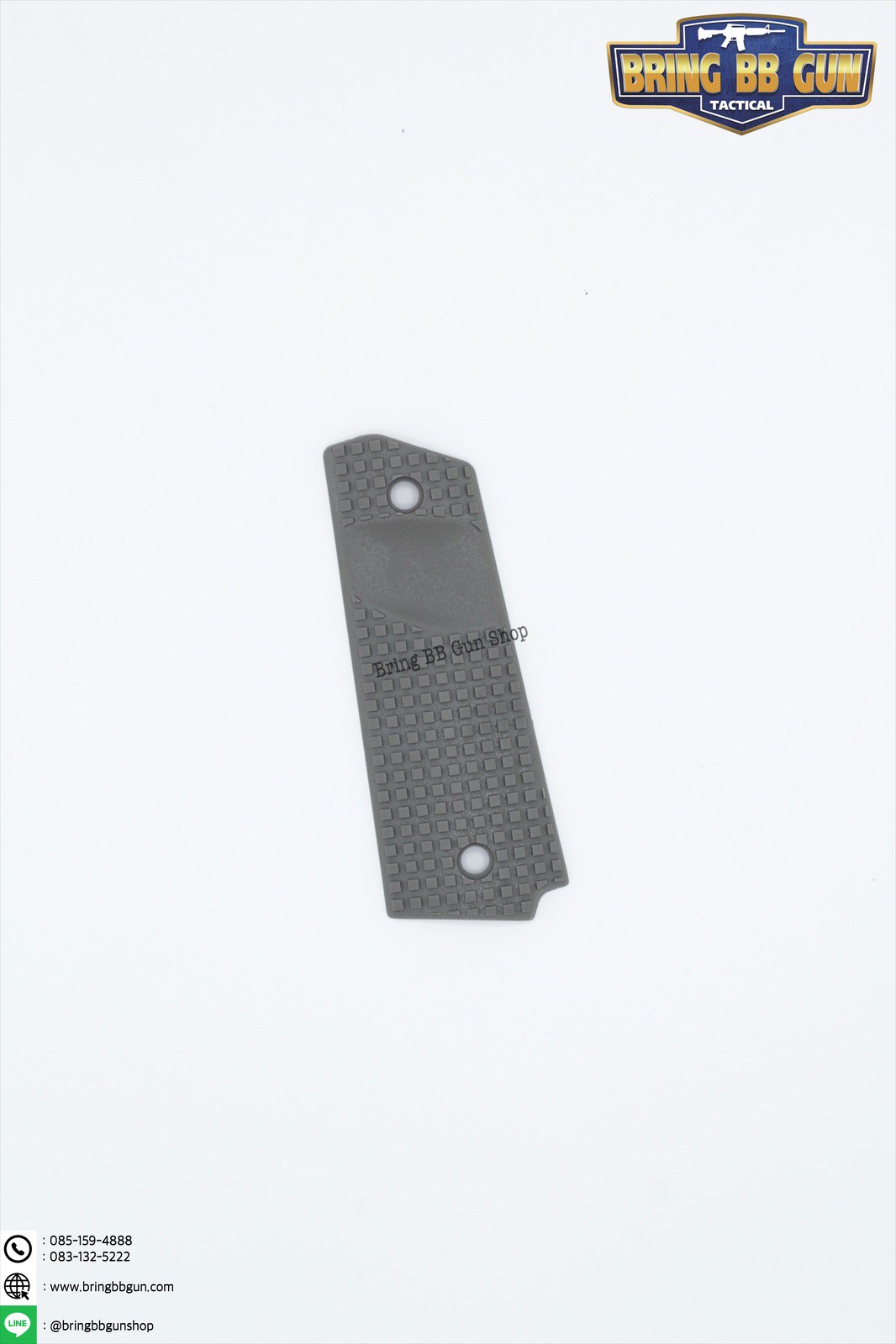 ประกับปืน M1911 รุ่น F02 (ลายสี่เหลี่ยมใหญ่)