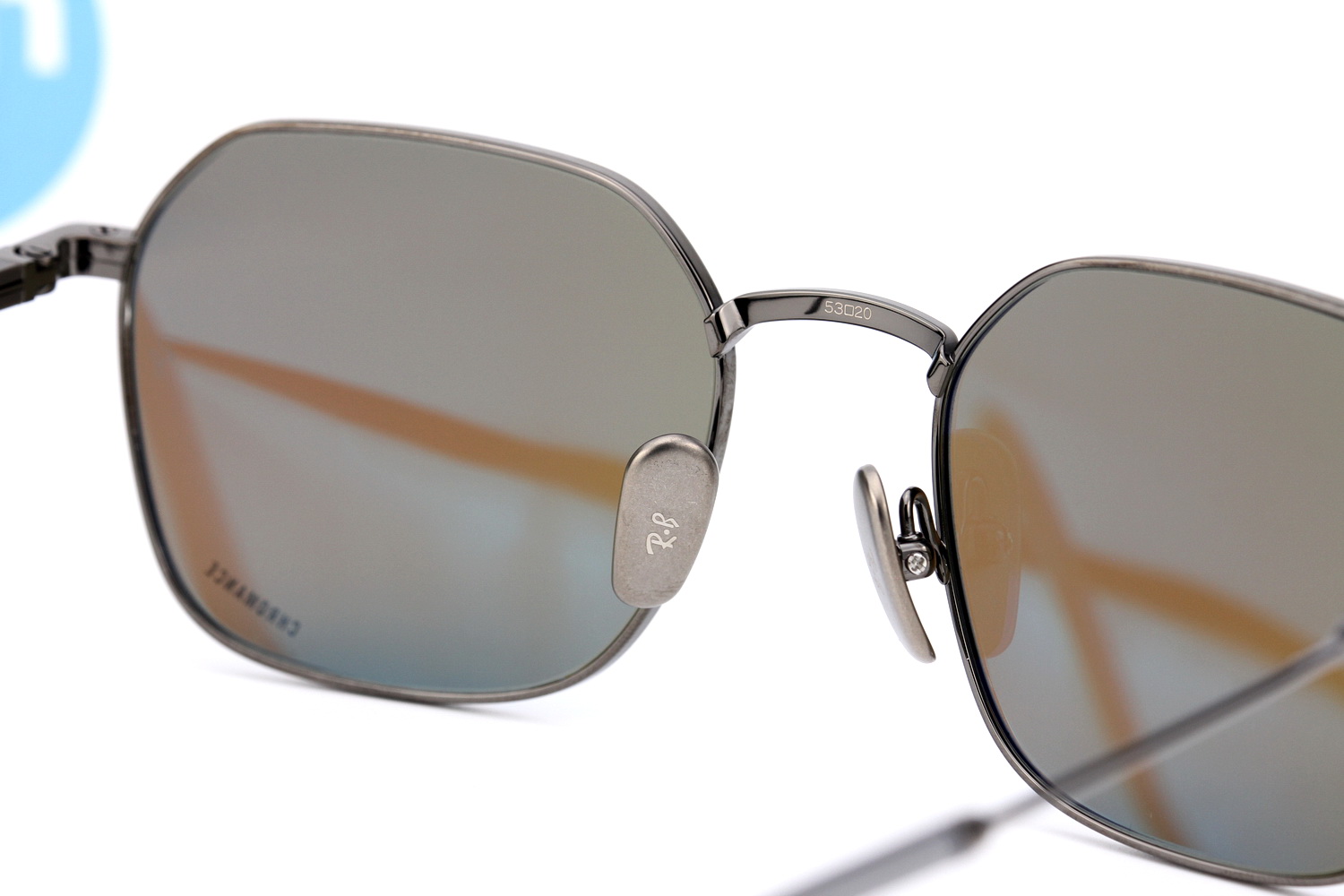 RayBan Jim Titanium Collection RB8094 165/4L Chromance Polarized Lens