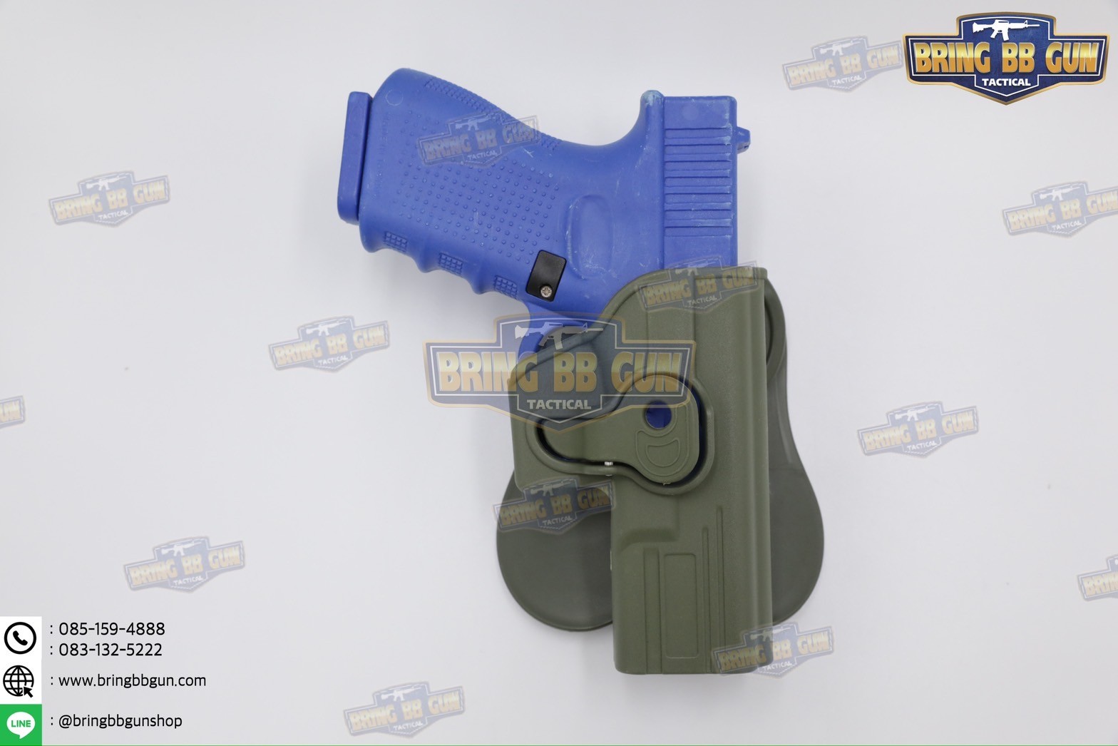 ซองปืนพกนอก ปลดนิ้วชี้ CT รุ่น Glock 19