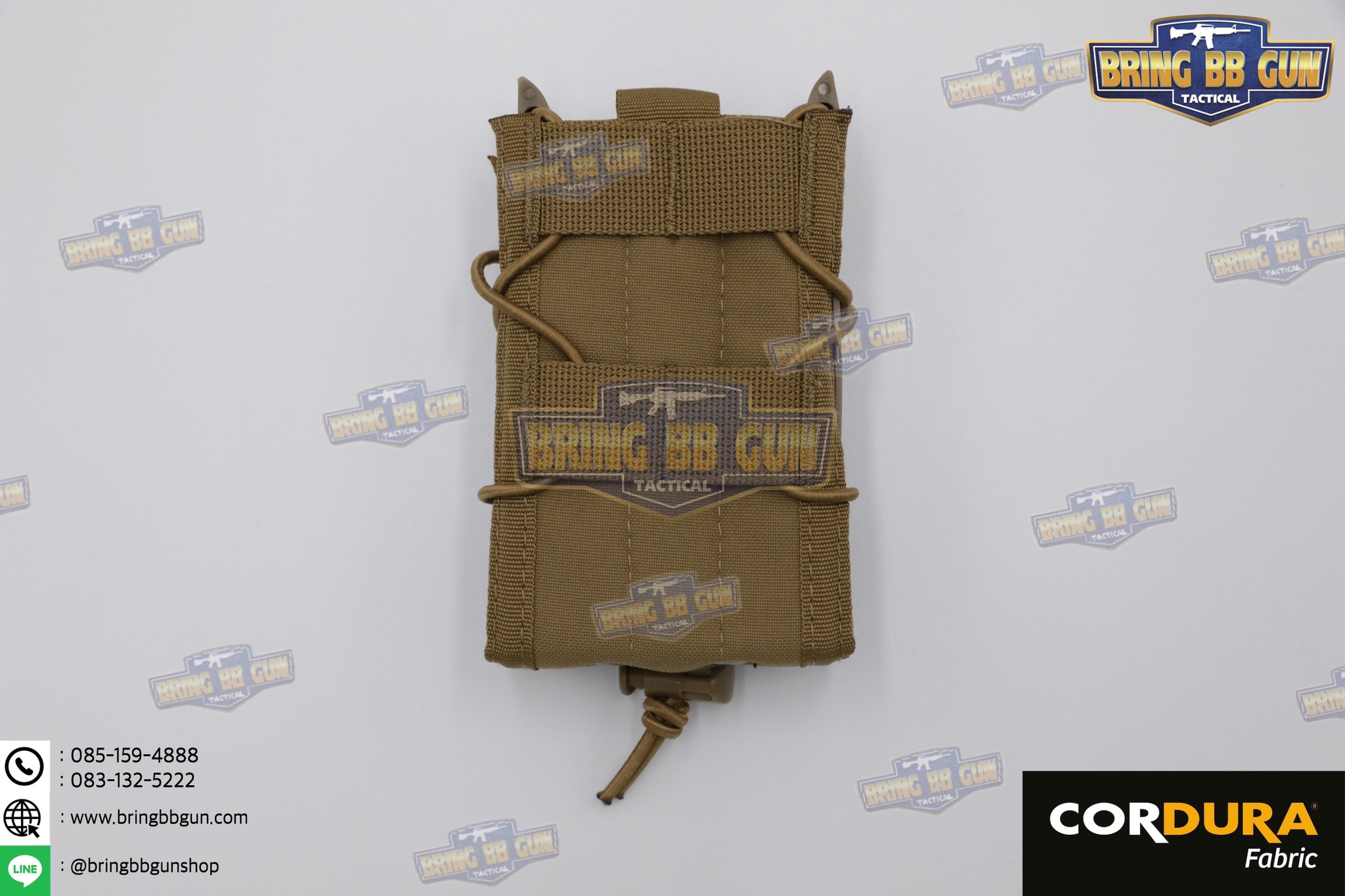 เพ้าแม็กกาซีน ทรง Tiger รุ่น 5.56 (ซองแม็กกาซีนเดี่ยวทรง TACO) (Tiger Type 5.56) (Tiger Type 5.56 Magazine Pouch) (Magazine Pouch)