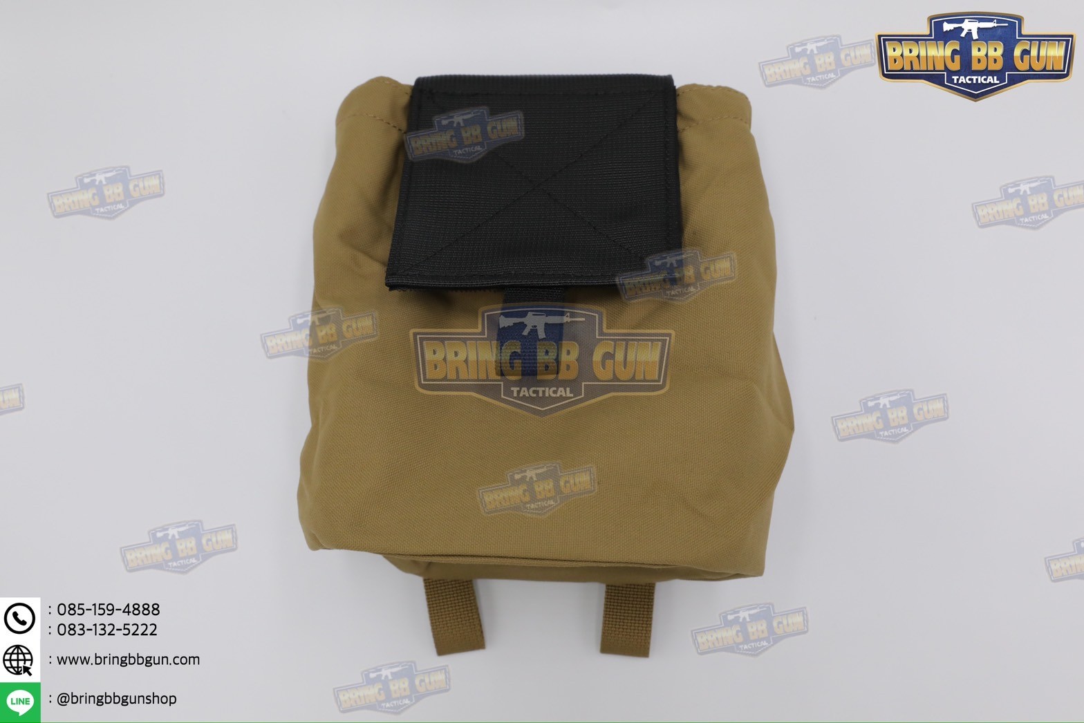 ถุงทิ้งแม็กกาซีน แบบพับได้ (ถุงเก็บอุปกรณ์) (Tactical Storage Bag) (Folding Magazine Recycling Bags) (Drop Pouch) (Dump Pouch)