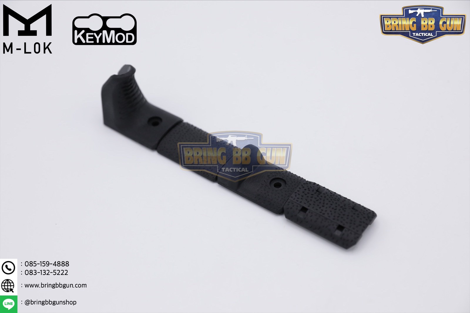 กริ๊ปมือ M-lok/Keymod Hand Stop Kit (M-Lok/Keymod Hand Stop Kit) (ใช้ได้กับชุดหน้าทั้งระบบราง M-Lok และ ระบบ ราง Keymod)
