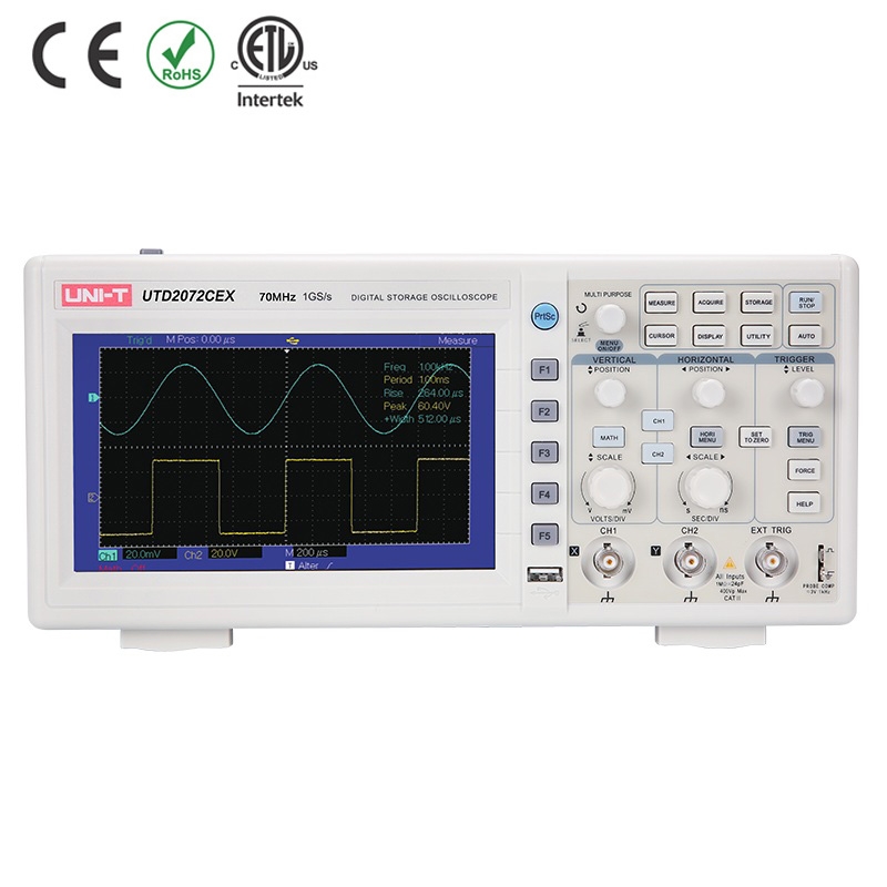 UNI-T UTD2072CEX ออสซิโลสโคป