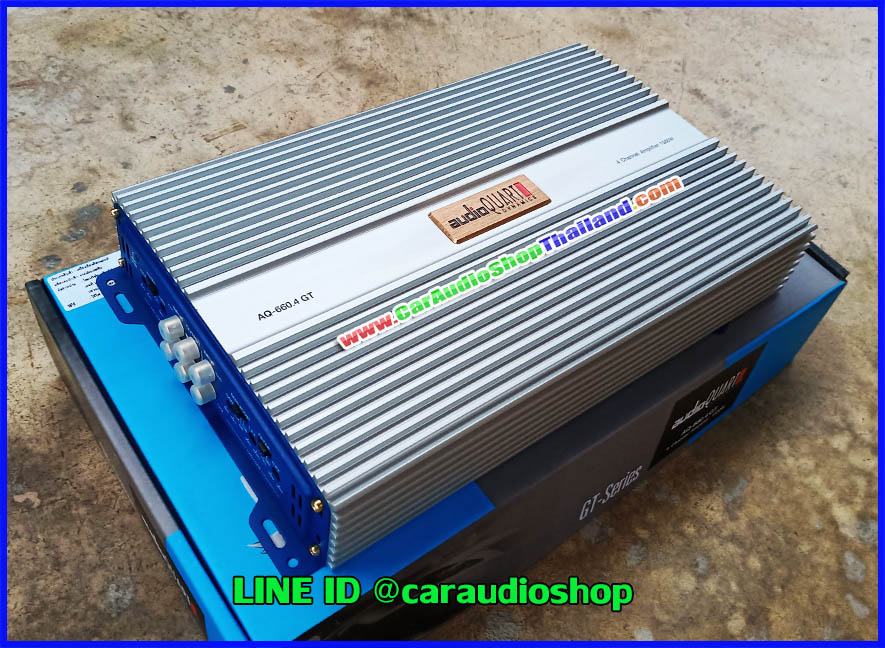 แอมป์ 4 CH AUDIO QUART 660.4 GT