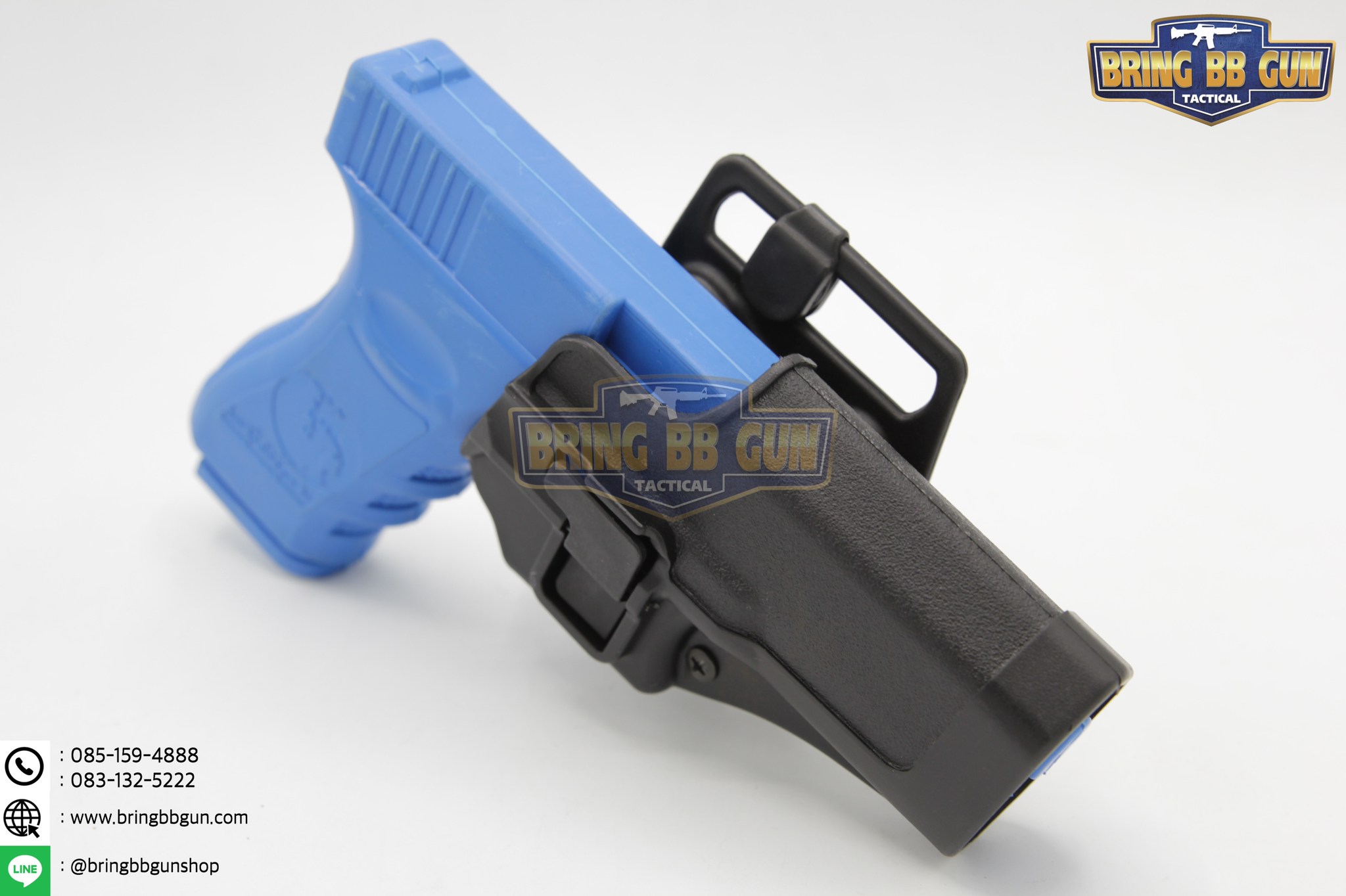 ซองปืนพกนอก ทรงBlack Hawk รุ่น Glock17 สำหรับปืน : Glock 17/22/31