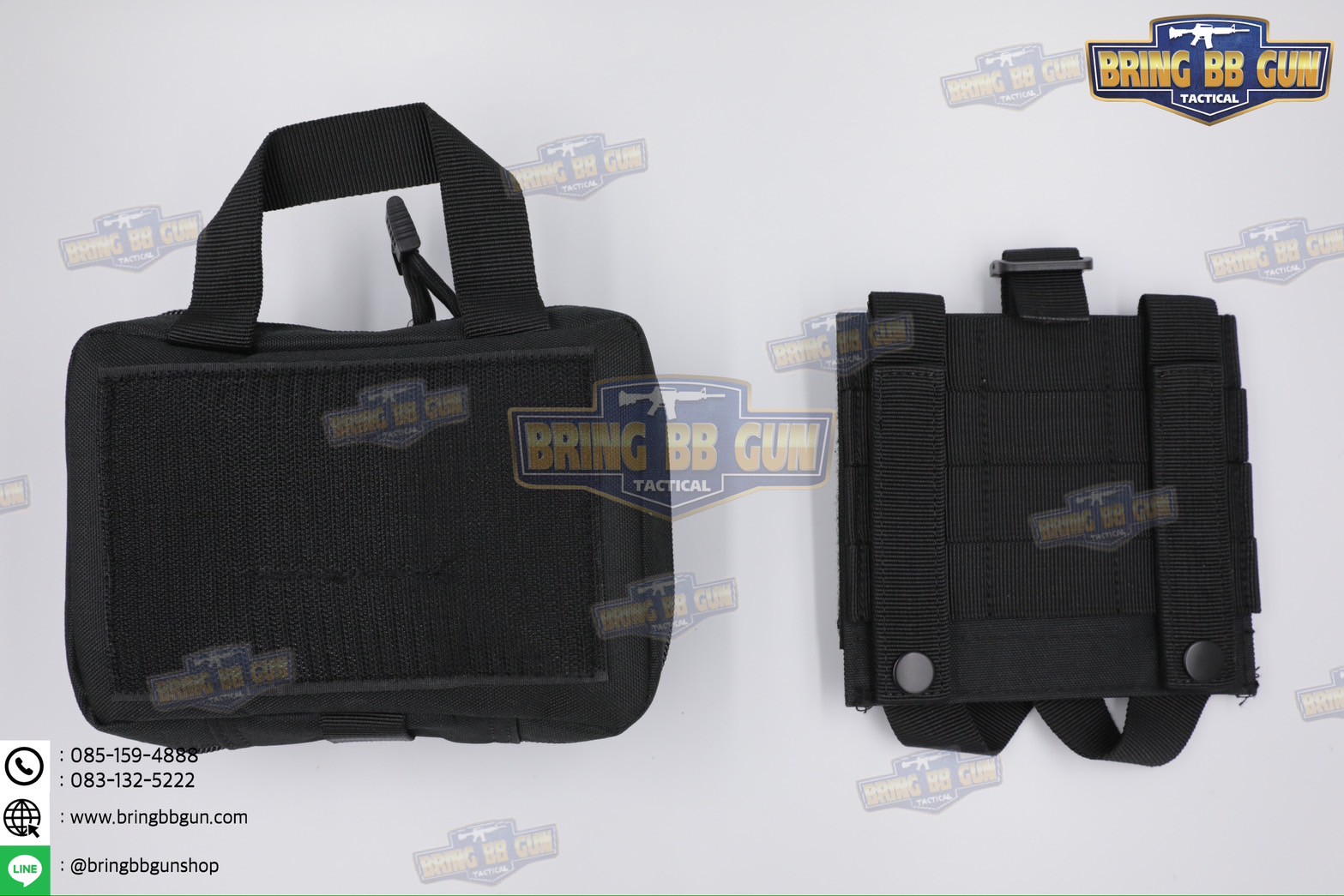 กระเป๋าพยาบาลสนาม B03 (แบบกระตุกไว) (ทรงแนวนอน) เพ้า IFAK รุ่น B03 (ทรงแนวนอน) (IFAK Pouch) (Medic Pouch)