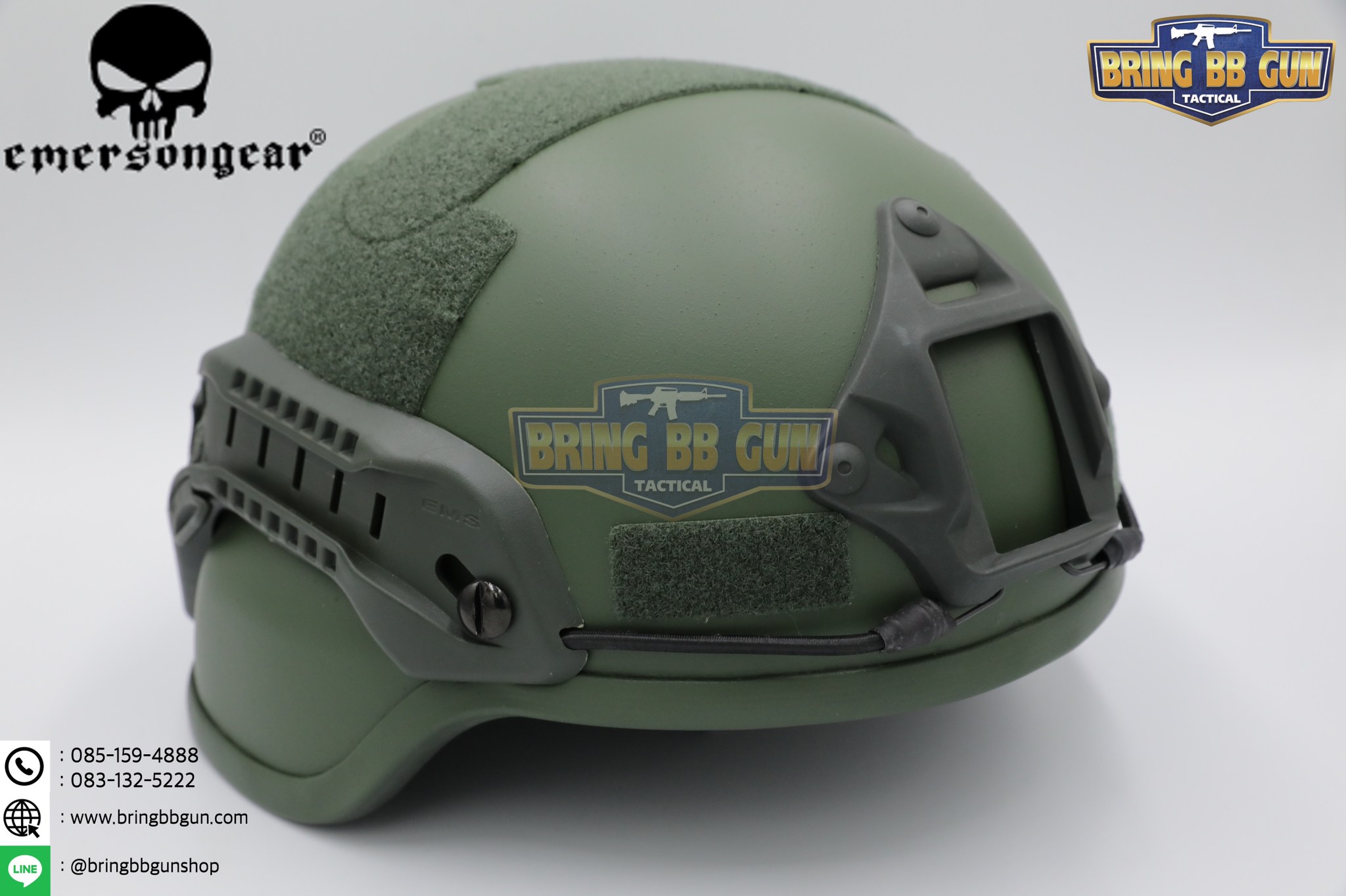 หมวก Mich 2000 ยี่ห้อ Emerson (EMERSON ACH MICH 2000Helmet-Special action version) (ACH Mich 2000 Helmet)