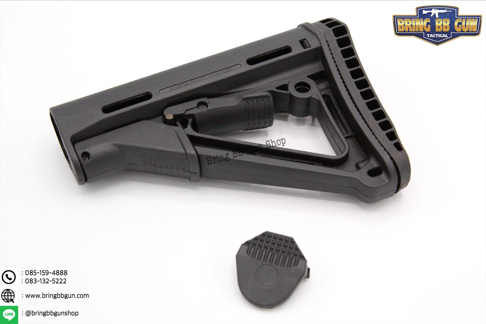 พานท้าย ทรง Magpul CTR รุ่นยางหนา